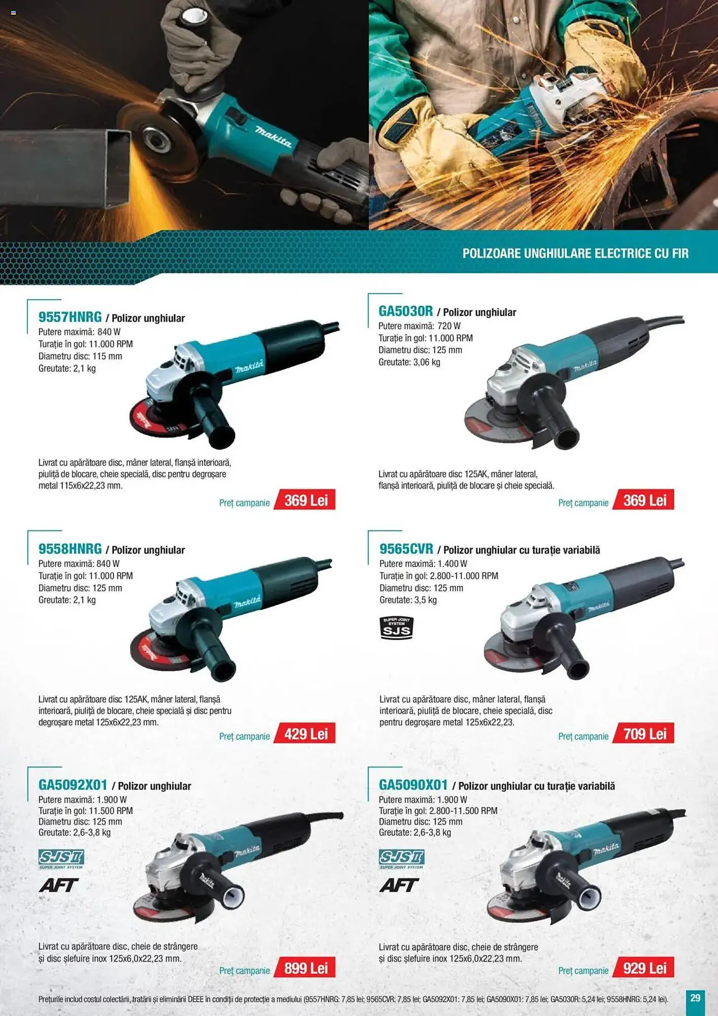 Catalog Catalog Makita de la 8 ianuarie până la 31 martie 2025 - Revista Pagina 61