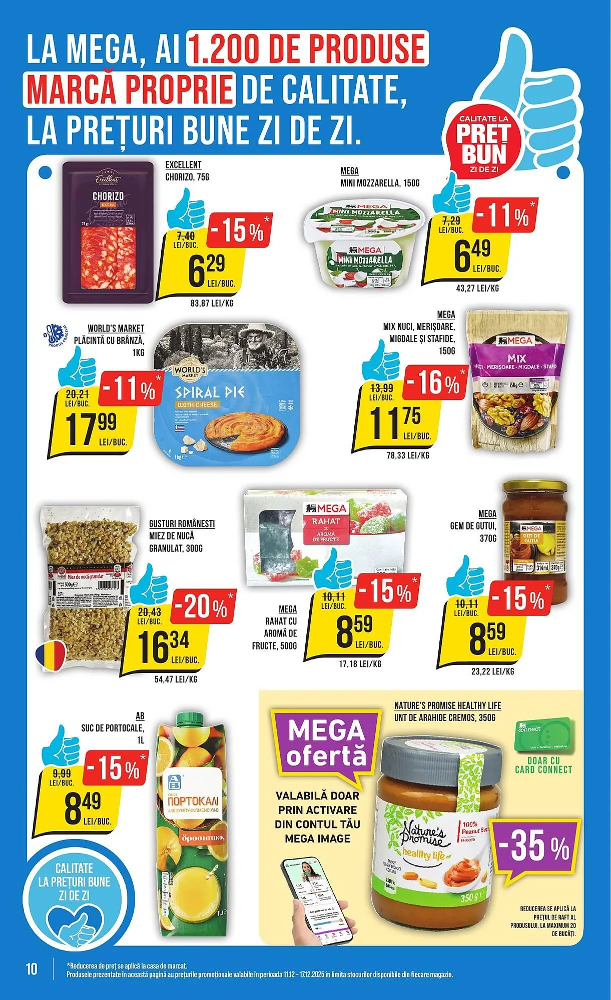 Catalog Catalog Mega Image de la 11 decembrie până la 17 decembrie 2025 - Revista Pagina 10