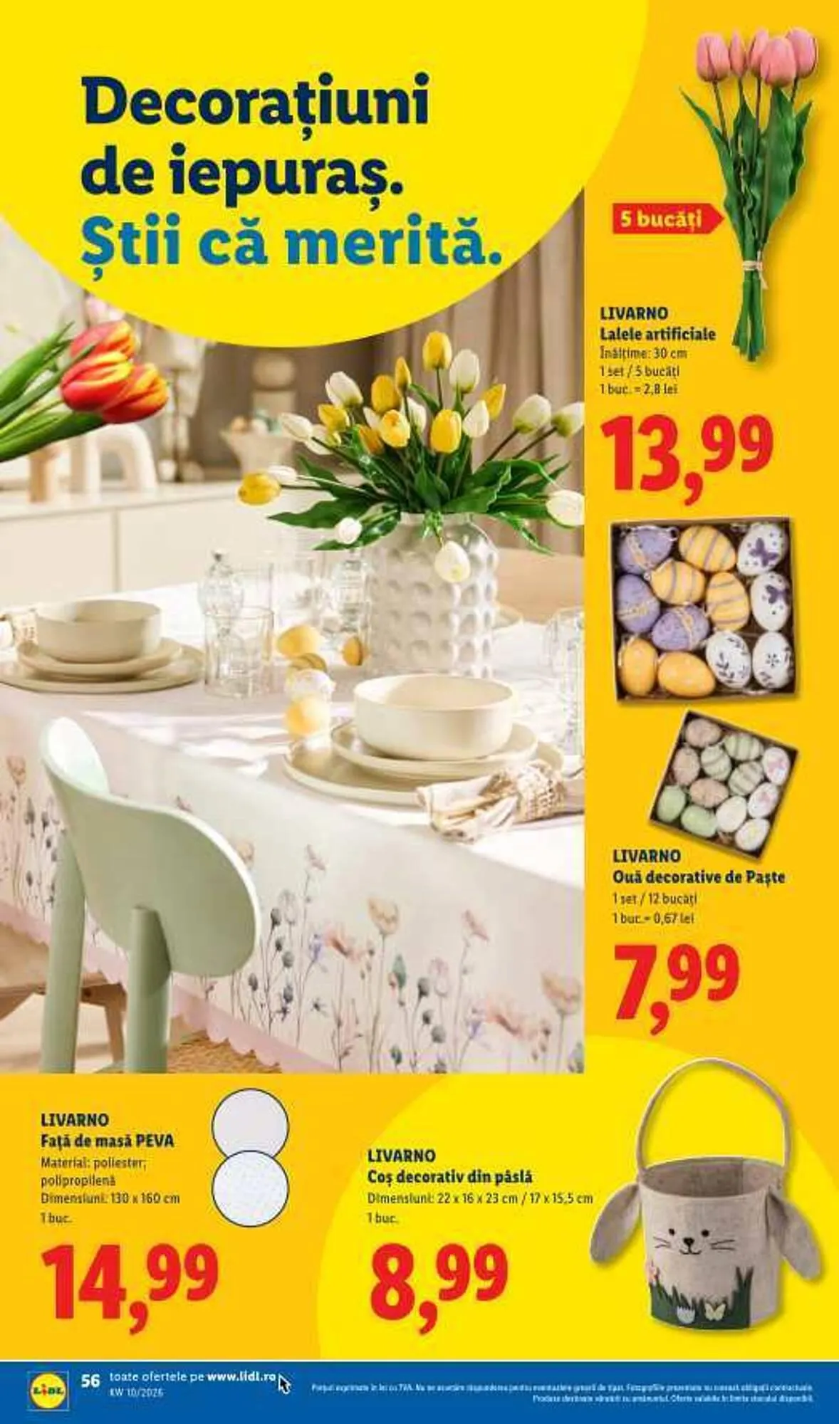 Catalog Catalog Lidl de la 2 martie până la 8 martie 2026 - Revista Pagina 56