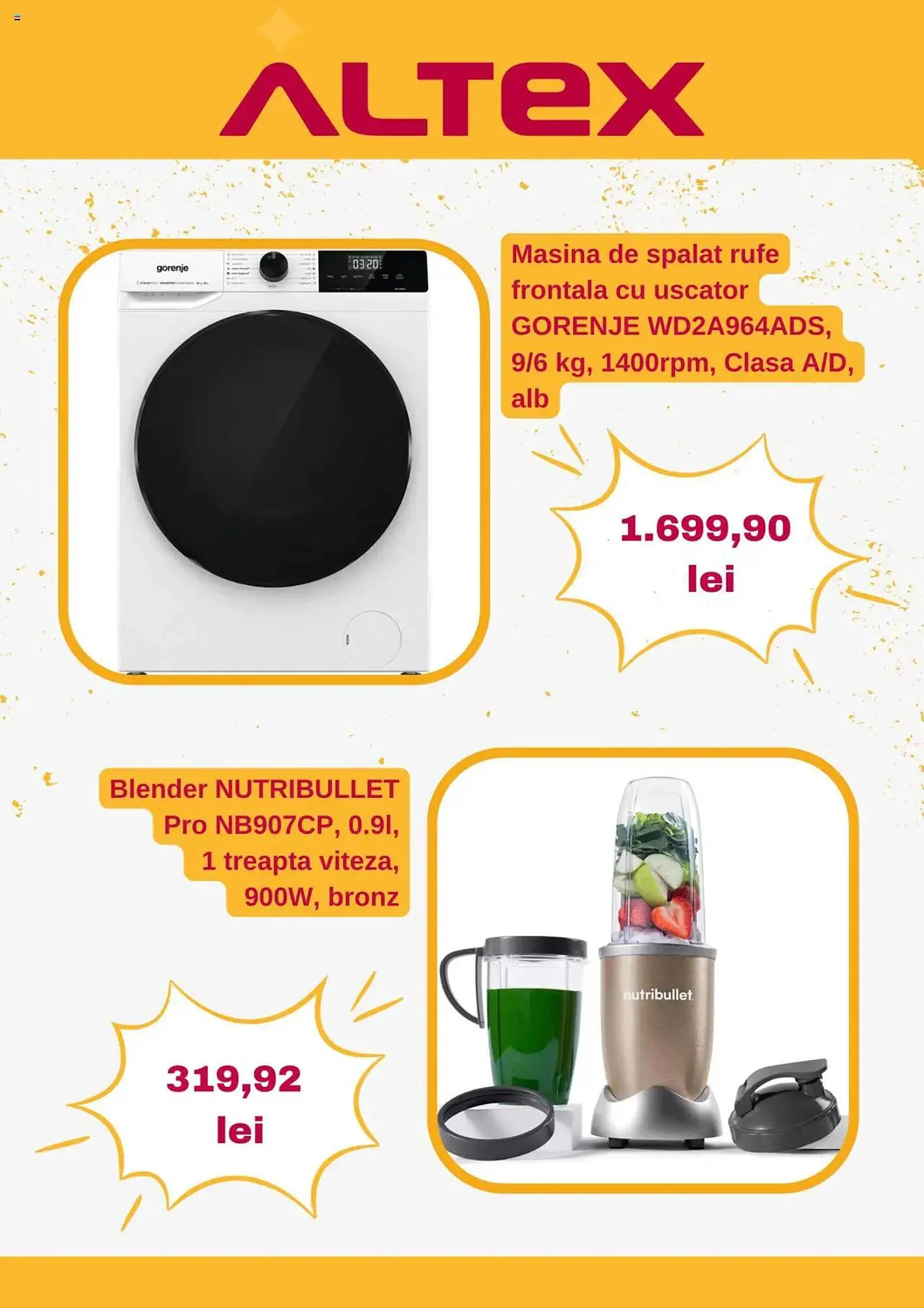 Catalog Catalog Altex de la 20 martie până la 26 martie 2025 - Revista Pagina 6