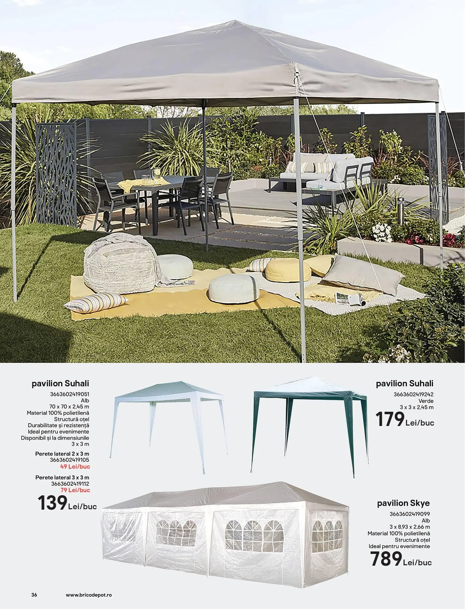 Catalog Catalog Brico Depôt de la 9 mai până la 22 aprilie 2025 - Revista Pagina 36