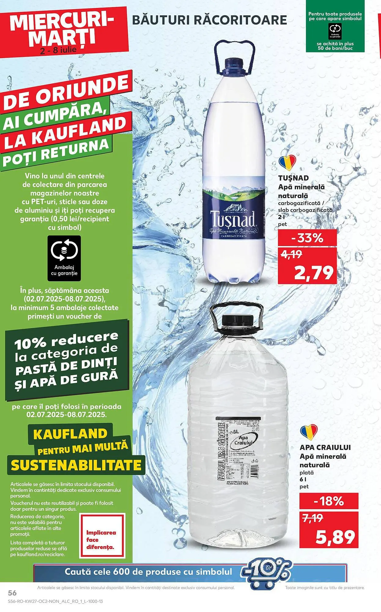Catalog Catalog Kaufland de la 30 iunie până la 8 iulie 2025 - Revista Pagina 57