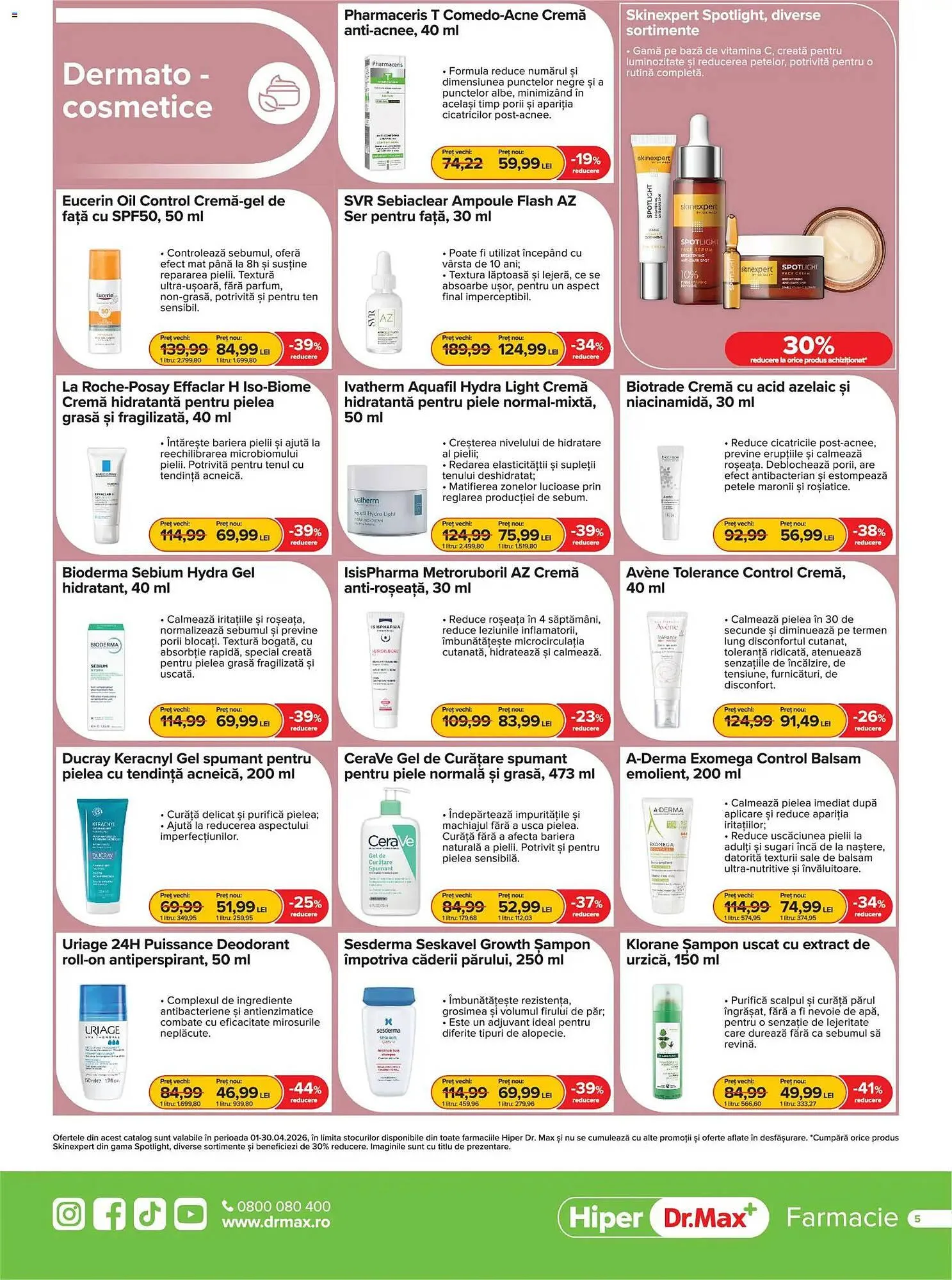 Catalog Catalog Dr.Max de la 1 aprilie până la 30 aprilie 2026 - Revista Pagina 5