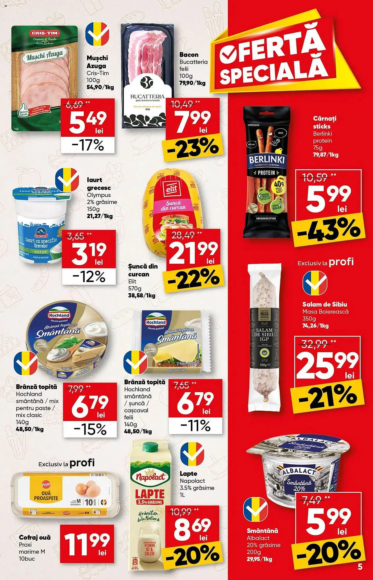 Catalog Catalog PROFI de la 29 aprilie până la 12 mai 2026 - Revista Pagina 5