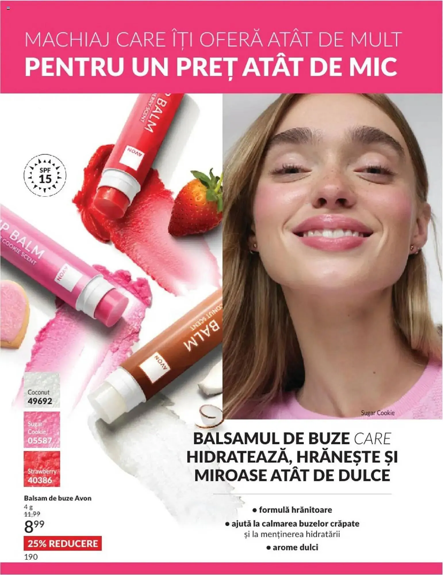Catalog Catalog Avon de la 1 ianuarie până la 31 ianuarie 2025 - Revista Pagina 190