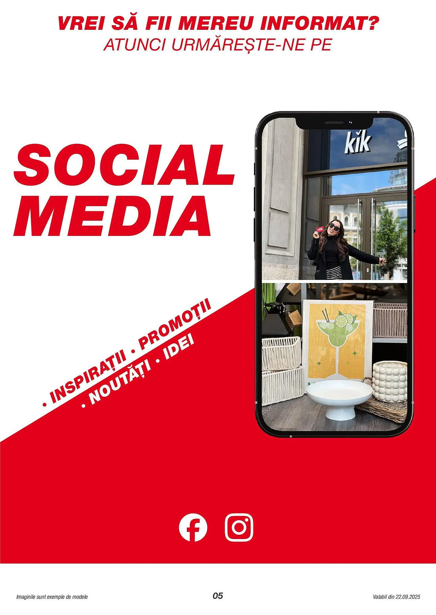 Catalog Catalog Kik de la 22 septembrie până la 13 octombrie 2025 - Revista Pagina 5