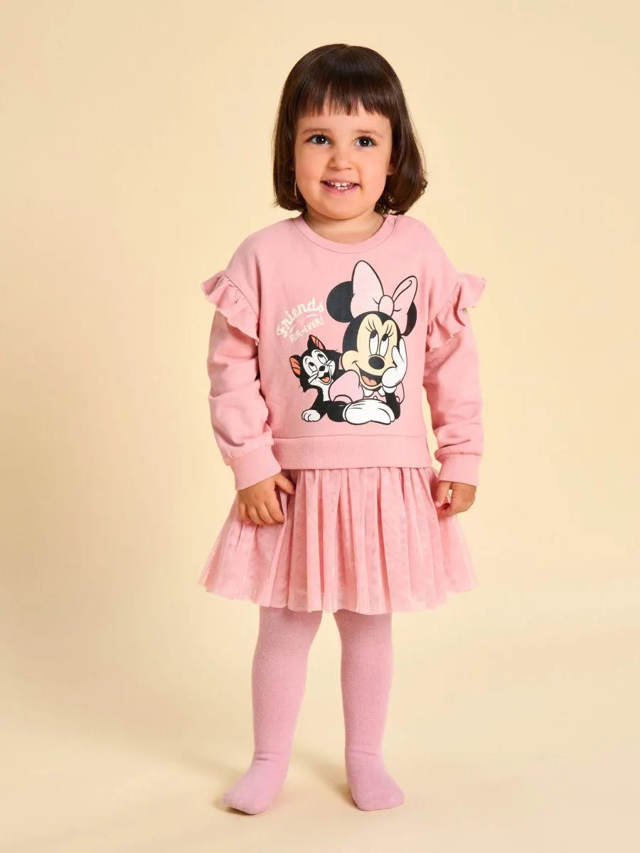 Rochie sport cu tul Minnie Mouse
