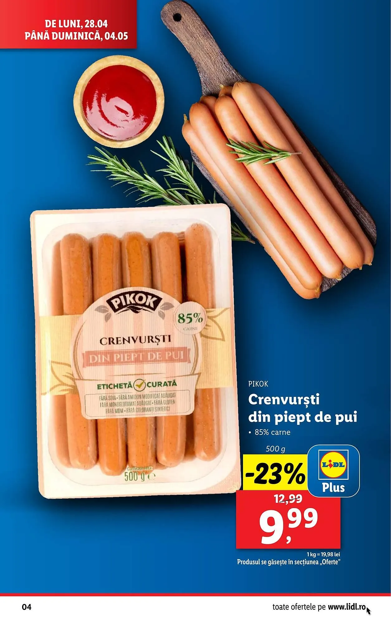 Catalog Catalog Lidl de la 22 aprilie până la 27 aprilie 2025 - Revista Pagina 4