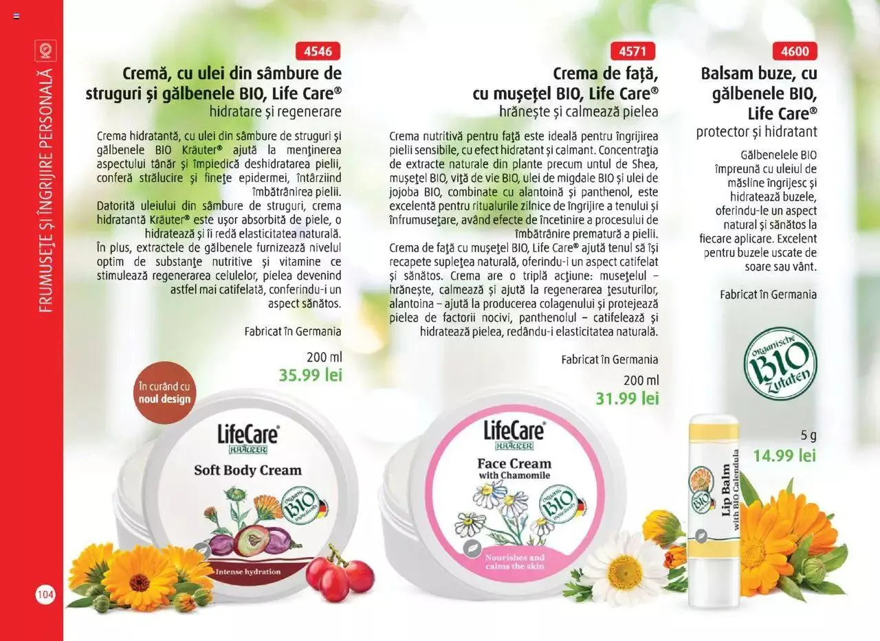 Catalog Catalog Life Care primavara-vara 2023 de la 1 martie până la 31 decembrie 2023 - Revista Pagina 106