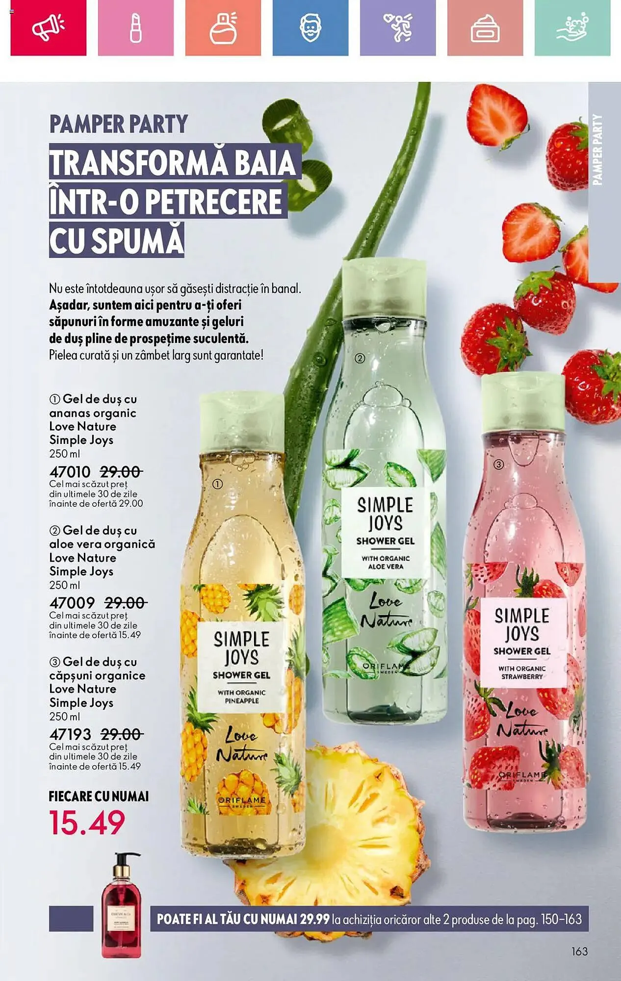 Catalog Catalog Oriflame de la 26 iulie până la 19 august 2025 - Revista Pagina 163