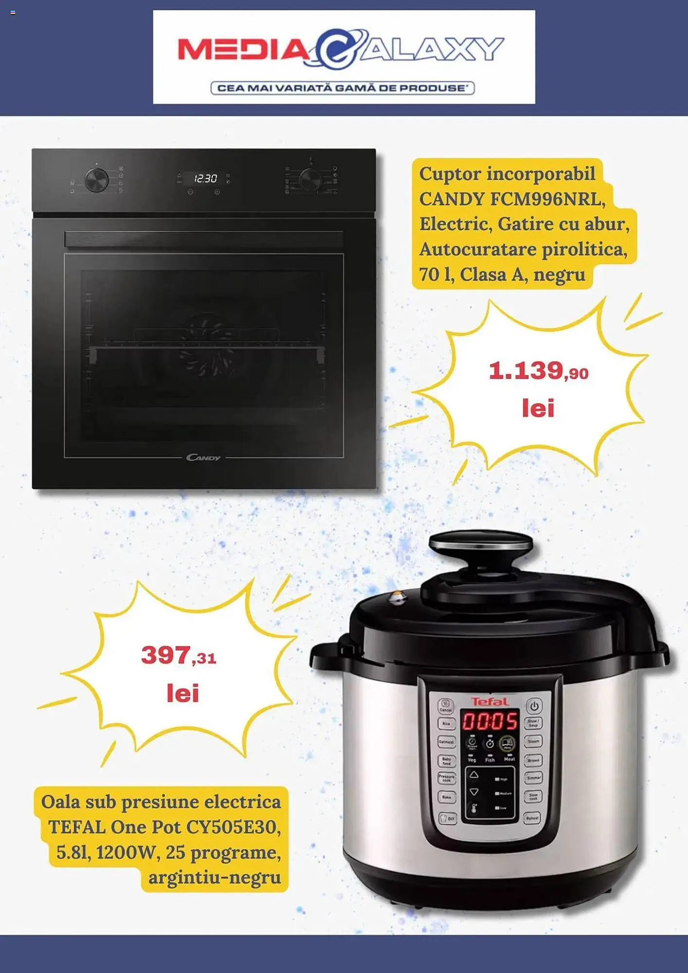 Catalog Catalog Media Galaxy de la 1 mai până la 7 mai 2025 - Revista Pagina 6