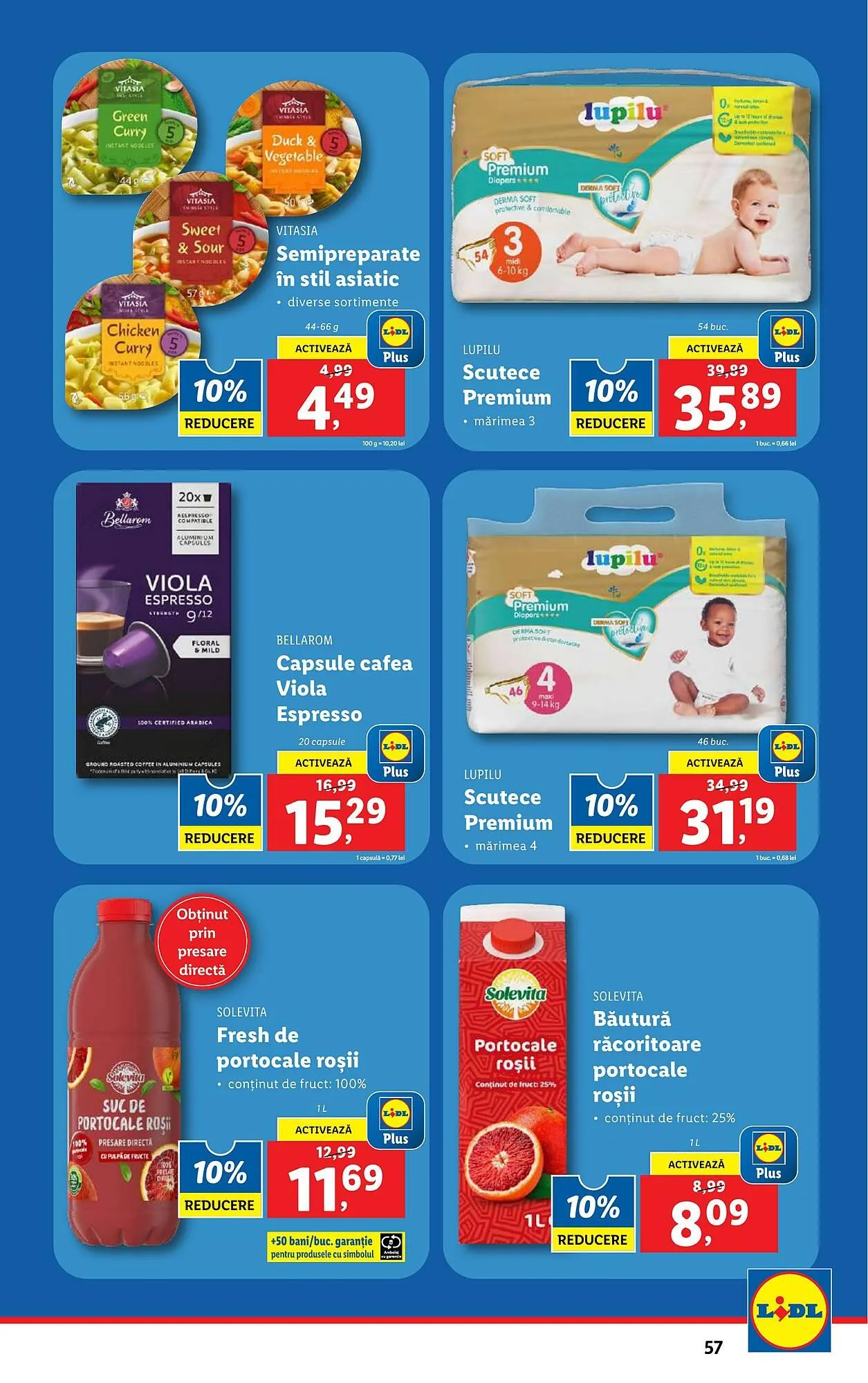 Catalog Catalog Lidl de la 22 aprilie până la 27 aprilie 2025 - Revista Pagina 57
