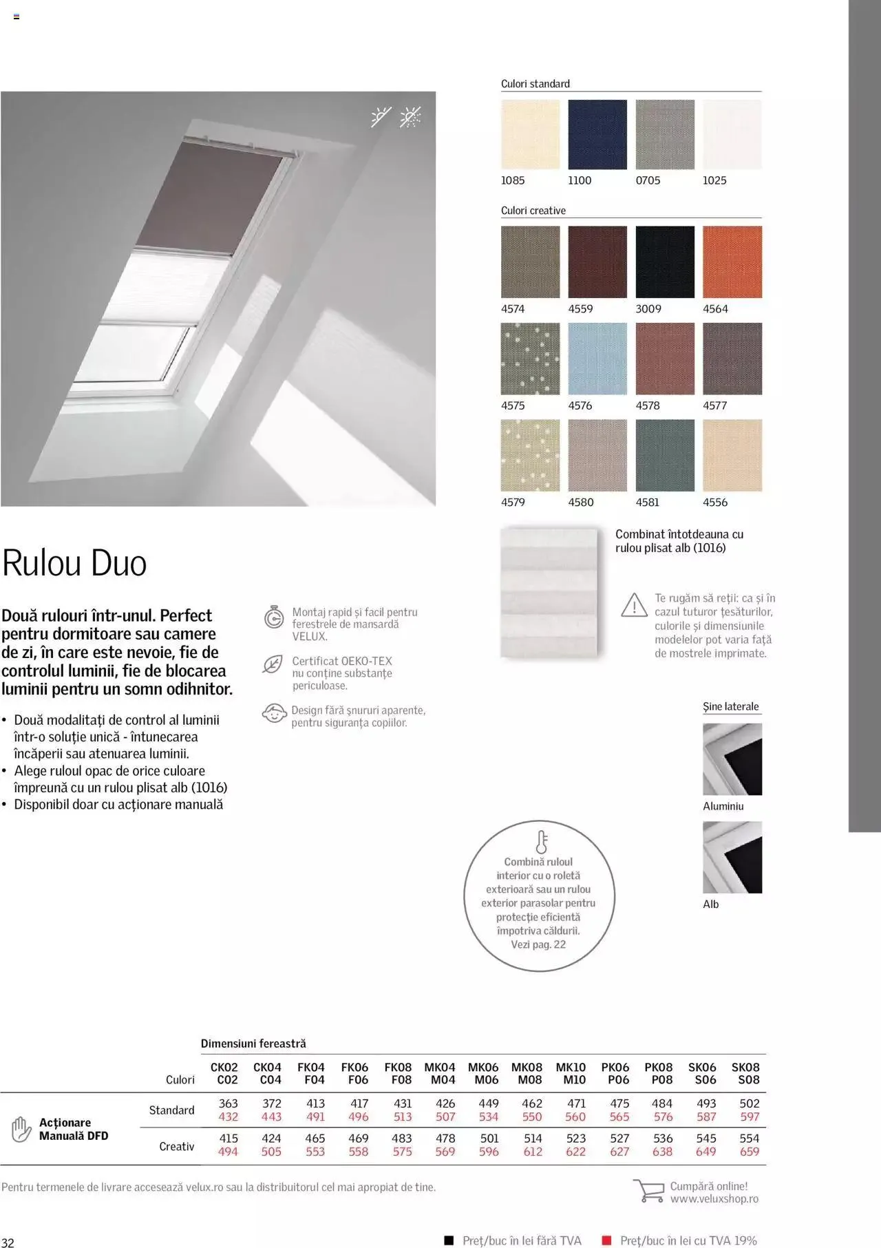 Catalog Velux catalog - Rulouri şi rolete 2022 de la 7 martie până la 31 decembrie 2023 - Revista Pagina 32