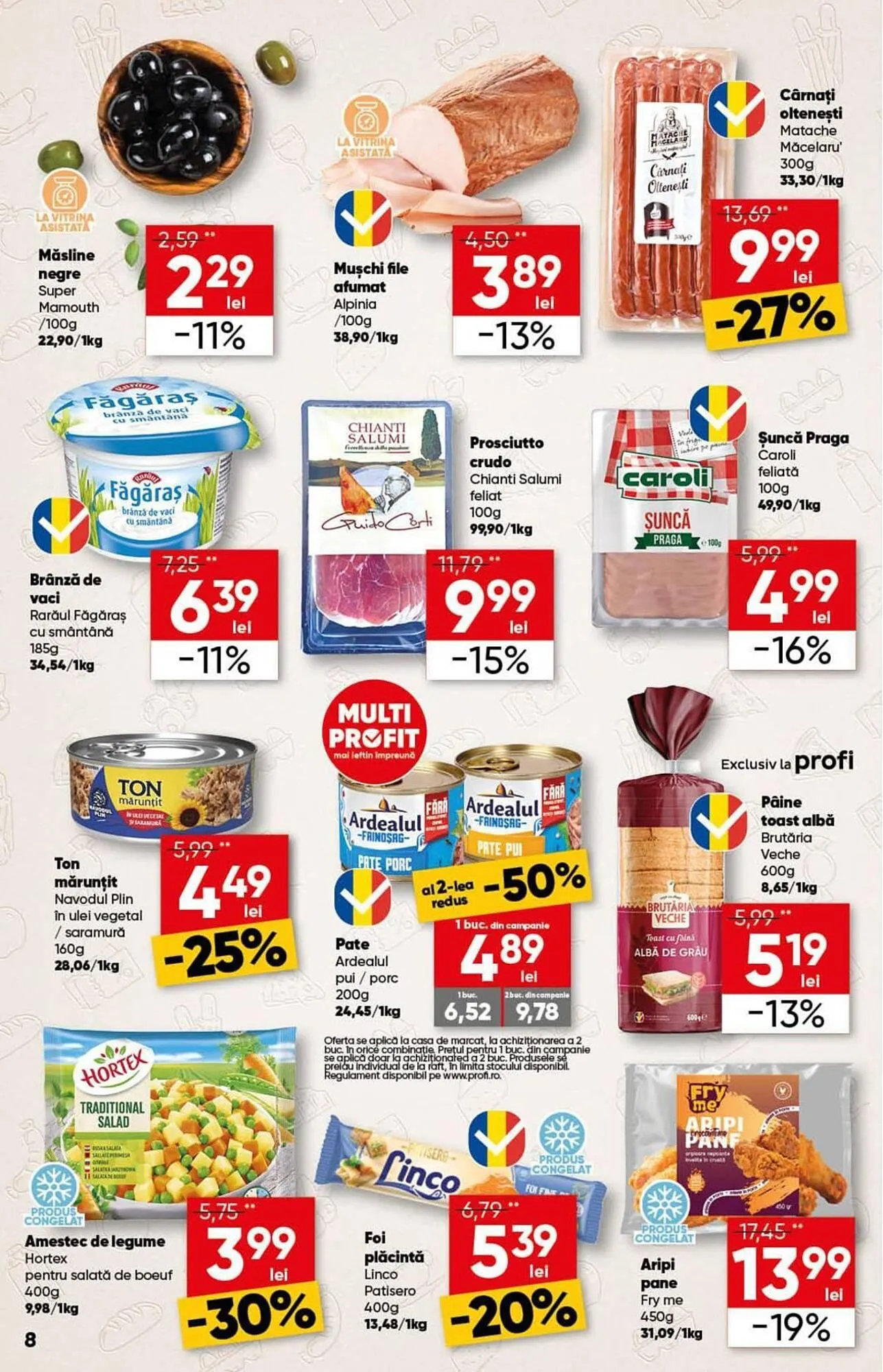 Catalog Catalog PROFI de la 16 aprilie până la 22 aprilie 2025 - Revista Pagina 8