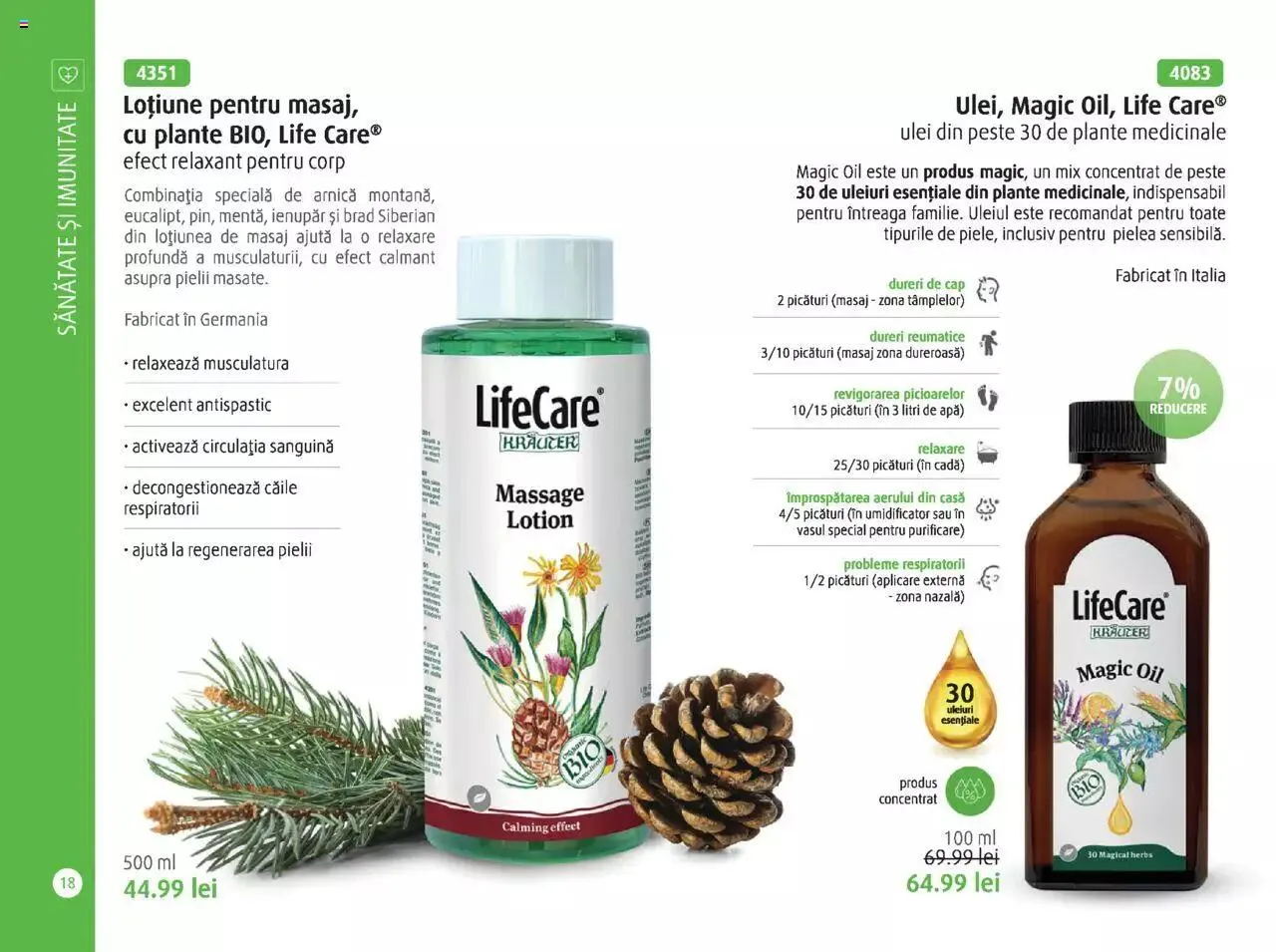 Catalog Catalog Life Care primavara-vara 2023 de la 1 martie până la 31 decembrie 2023 - Revista Pagina 20