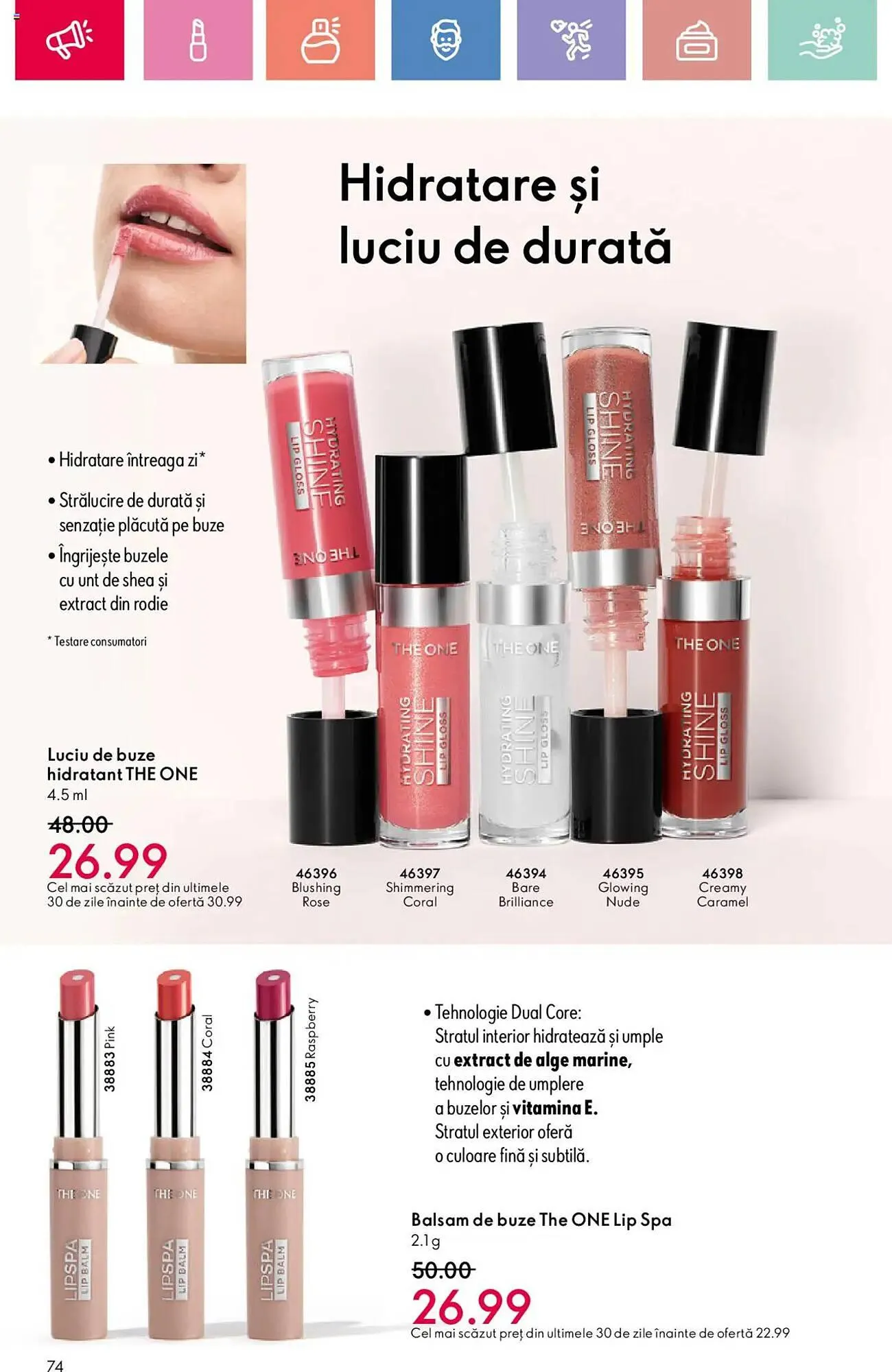 Catalog Catalog Oriflame de la 26 iulie până la 19 august 2025 - Revista Pagina 74