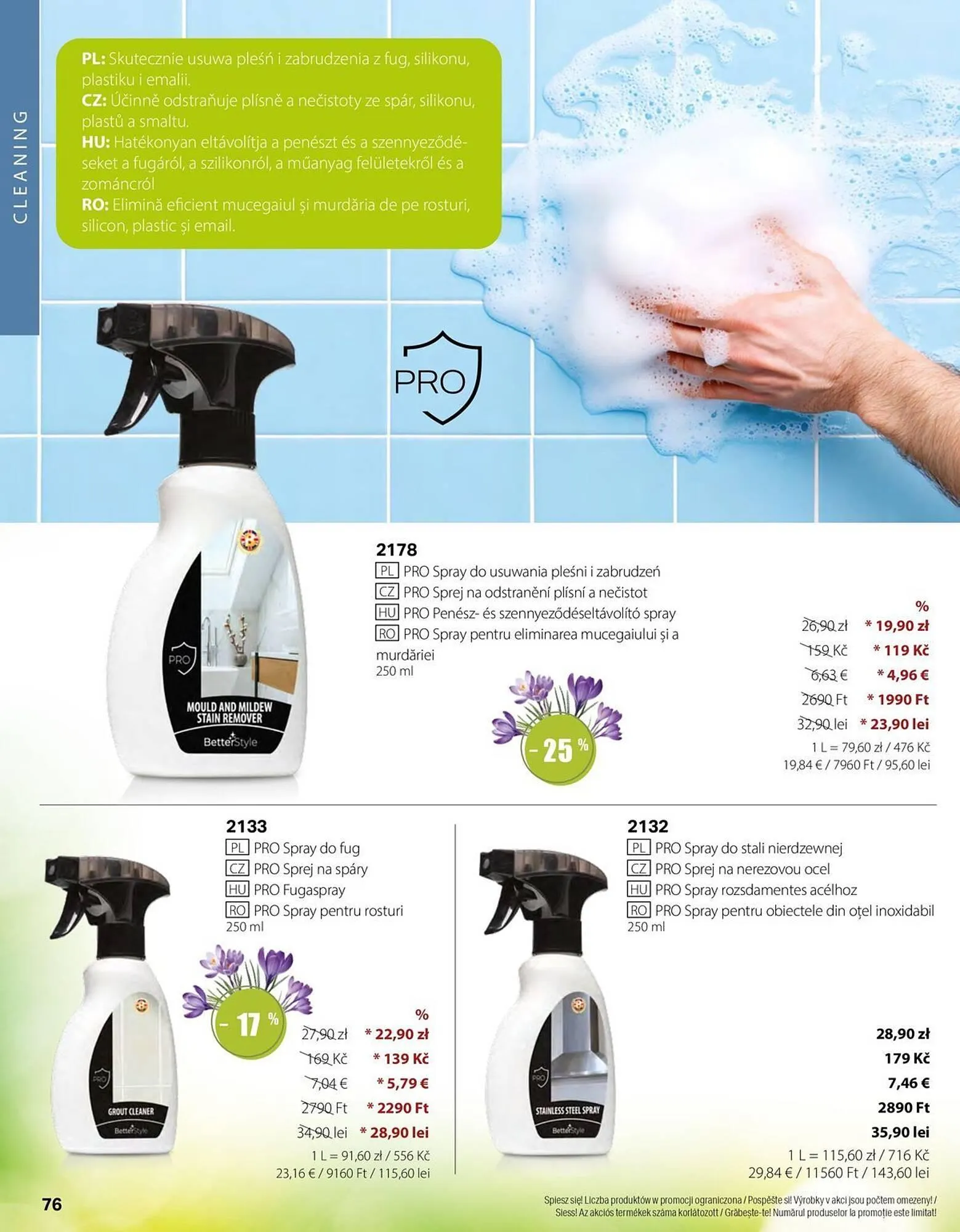 Catalog Catalog BetterStyle de la 1 aprilie până la 30 aprilie 2026 - Revista Pagina 76