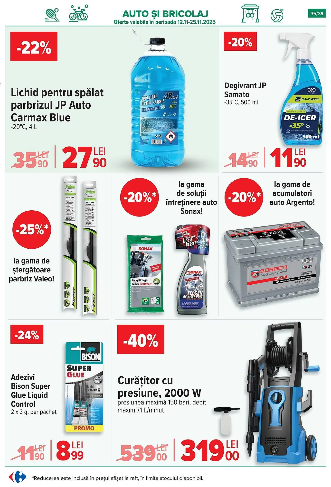 Catalog Catalog Carrefour de la 19 noiembrie până la 25 noiembrie 2025 - Revista Pagina 35