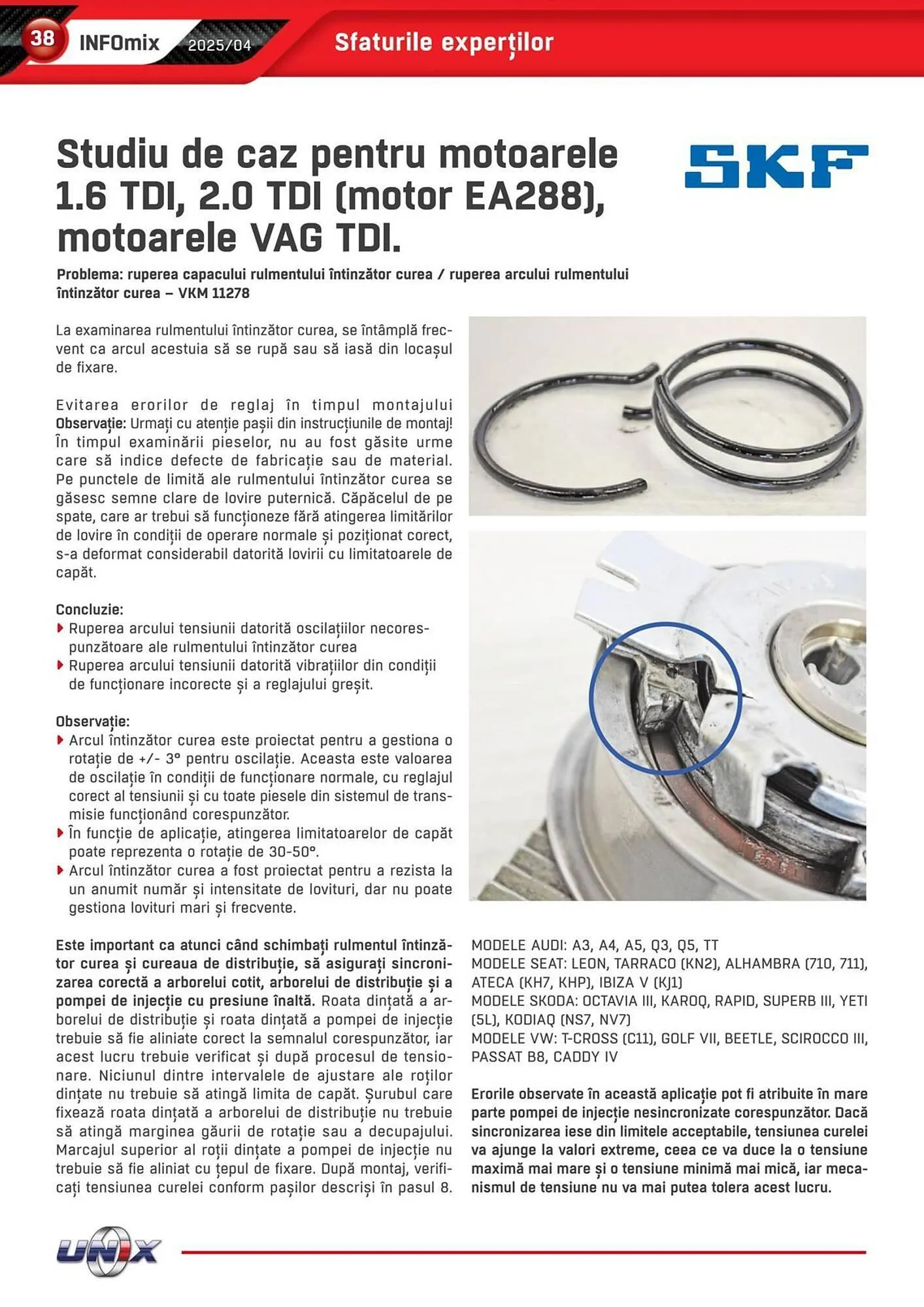 Catalog Catalog UNIX Auto de la 1 aprilie până la 30 aprilie 2025 - Revista Pagina 38