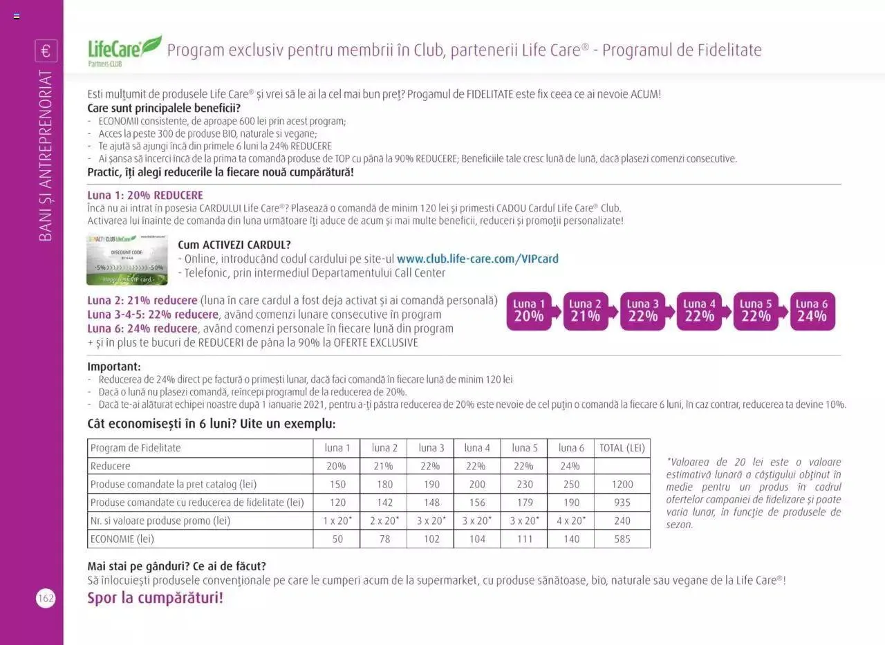 Catalog Life Care - Catalog Life Care toamna 2023 - iarna 2024 de la 1 septembrie până la 31 ianuarie 2024 - Revista Pagina 164