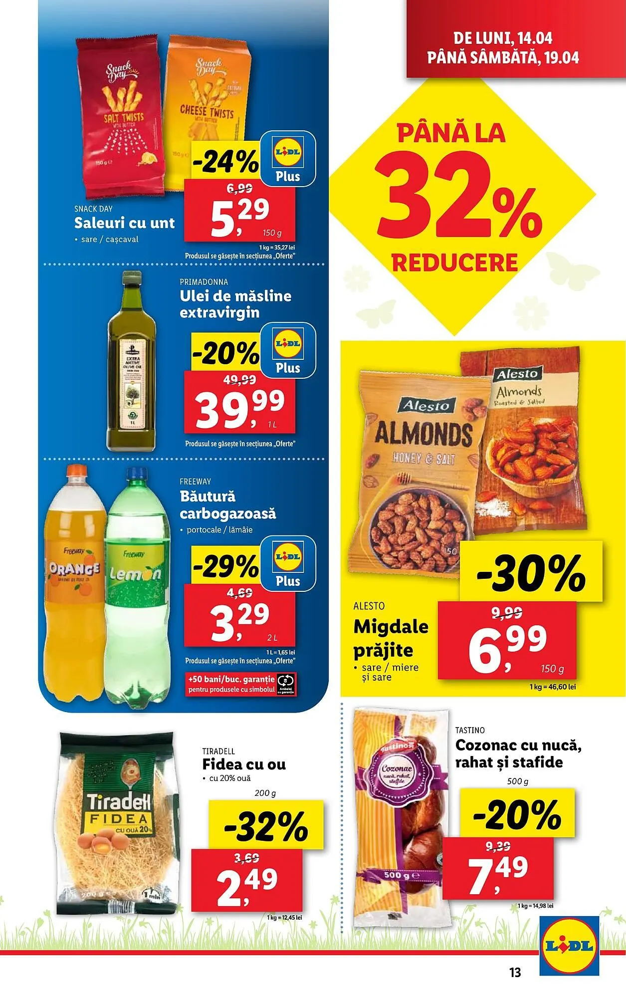 Catalog Catalog Lidl de la 14 aprilie până la 19 aprilie 2025 - Revista Pagina 13