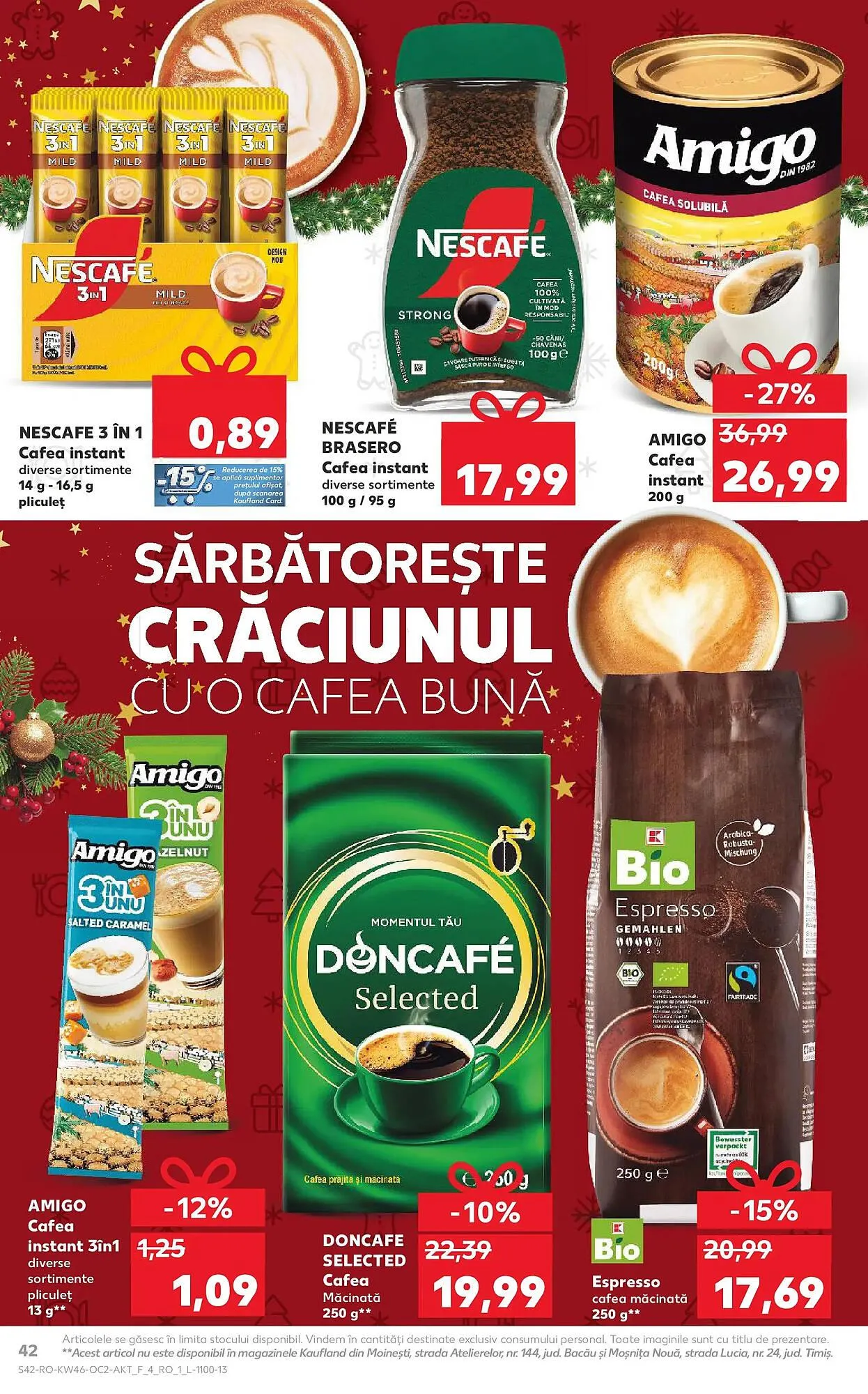Catalog Catalog Kaufland de la 12 noiembrie până la 18 noiembrie 2025 - Revista Pagina 42