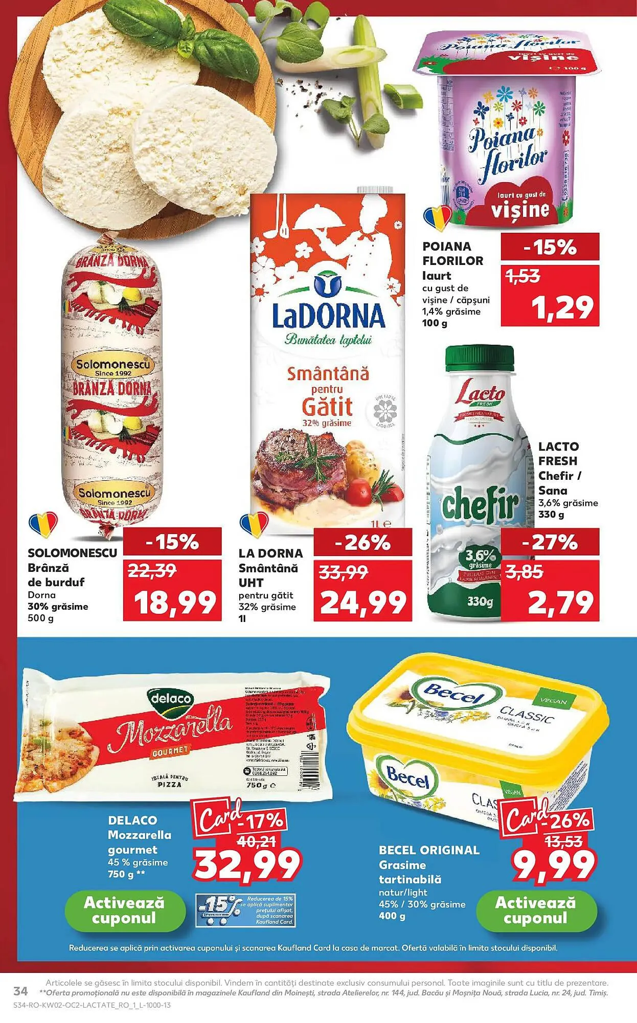 Catalog Catalog Kaufland de la 7 ianuarie până la 13 ianuarie 2026 - Revista Pagina 34