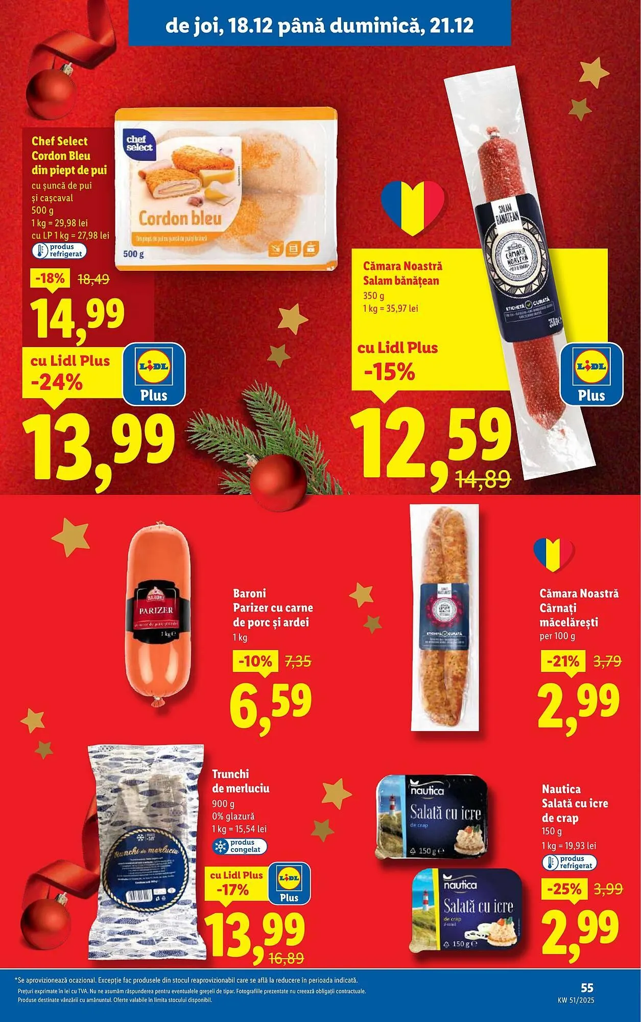 Catalog Catalog Lidl de la 15 decembrie până la 21 decembrie 2025 - Revista Pagina 55