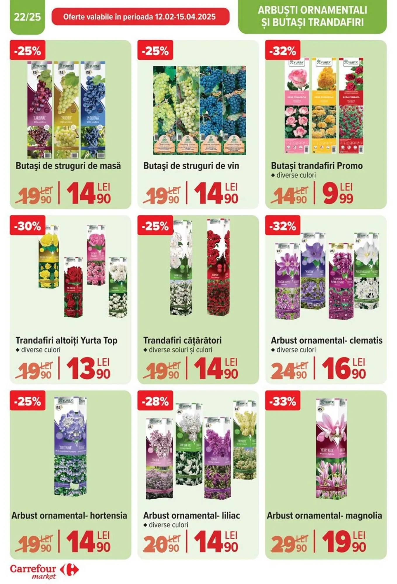 Catalog Catalog Carrefour Market de la 10 martie până la 18 martie 2025 - Revista Pagina 12