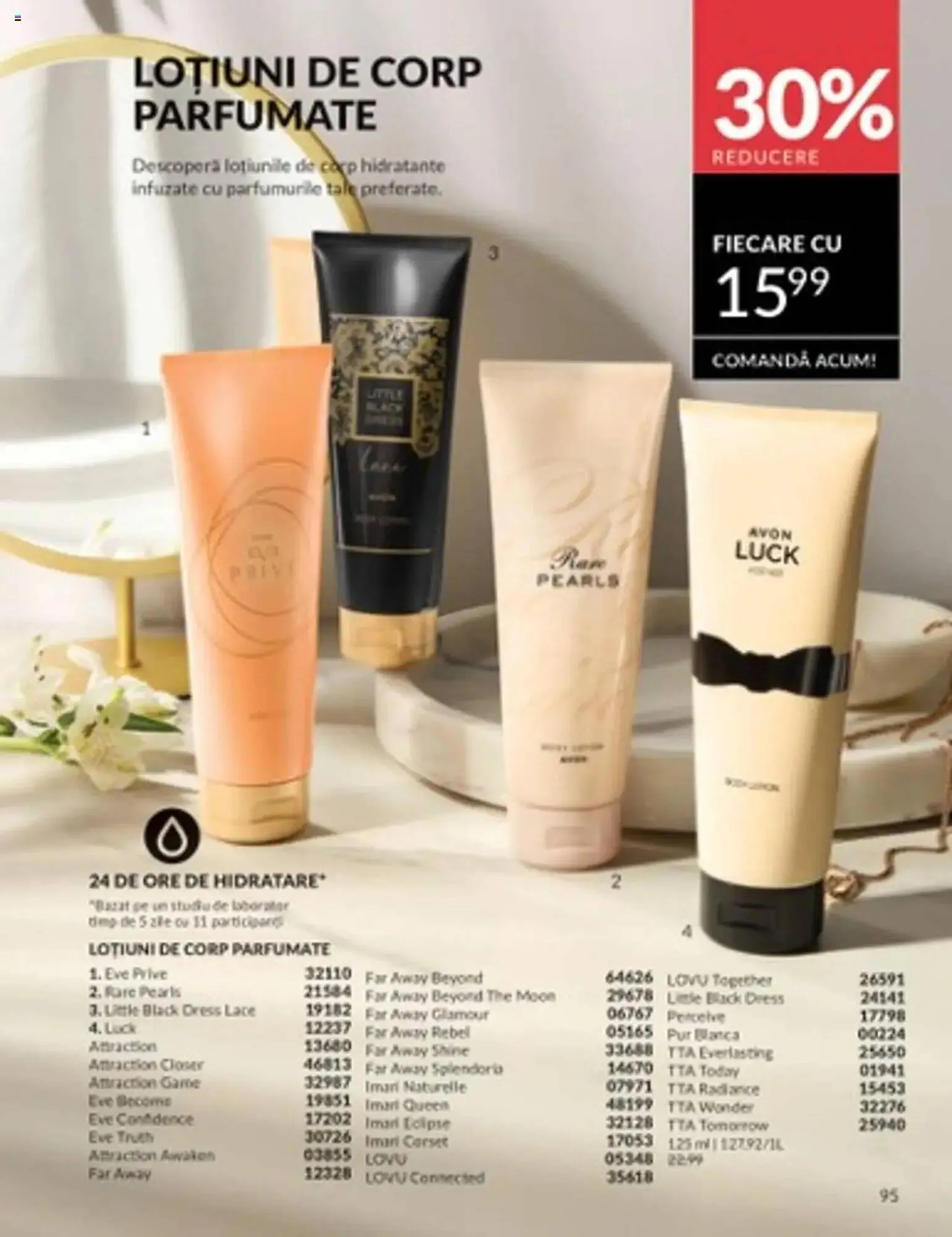 Catalog Catalog Avon de la 1 martie până la 31 martie 2025 - Revista Pagina 95