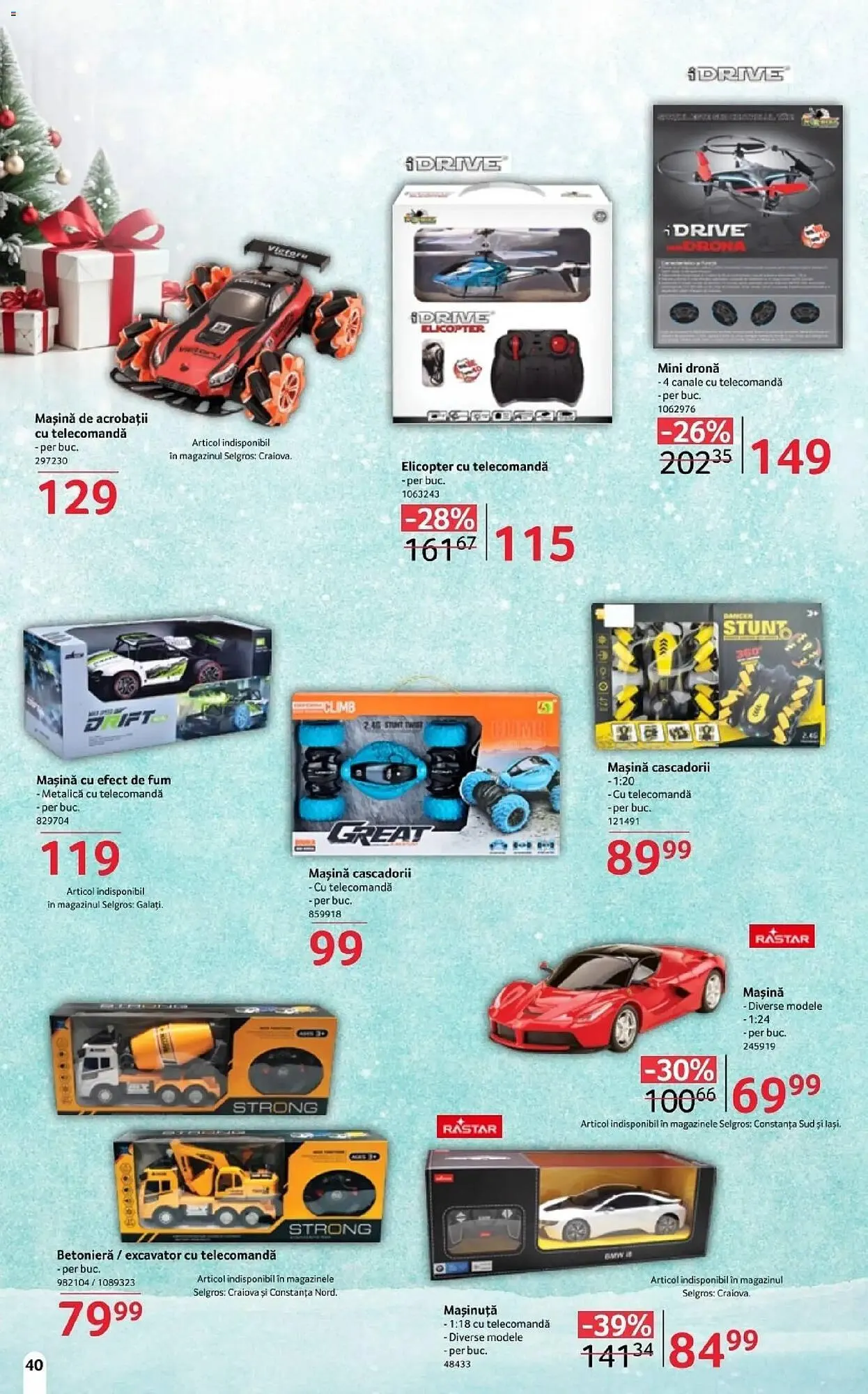 Catalog Catalog Selgros de la 13 noiembrie până la 5 decembrie 2025 - Revista Pagina 40