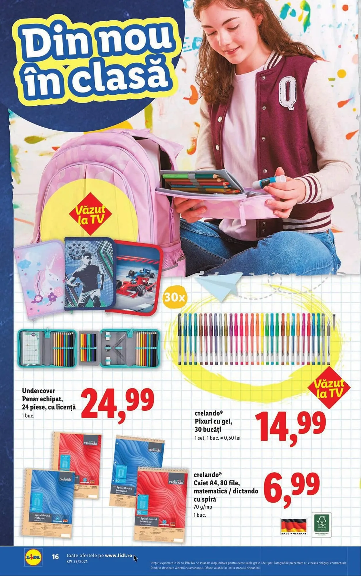 Catalog Catalog Lidl de la 11 august până la 17 august 2025 - Revista Pagina 16