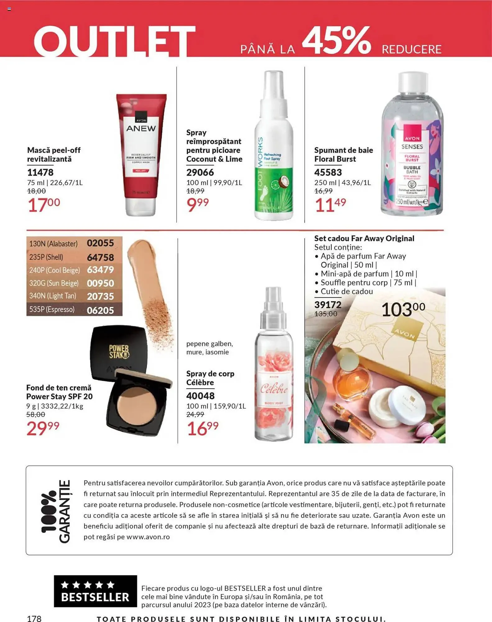 Catalog Catalog Avon de la 30 septembrie până la 31 octombrie 2025 - Revista Pagina 180