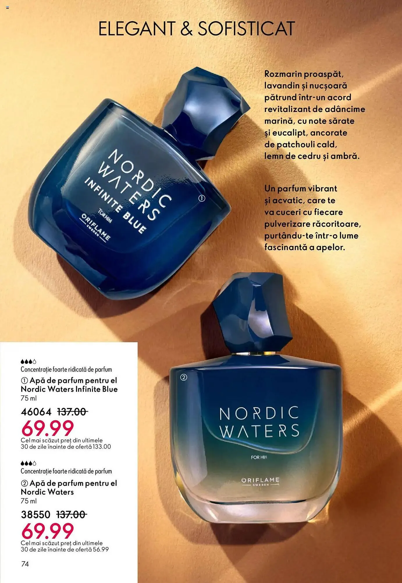 Catalog Catalog Oriflame de la 30 septembrie până la 21 octombrie 2025 - Revista Pagina 74