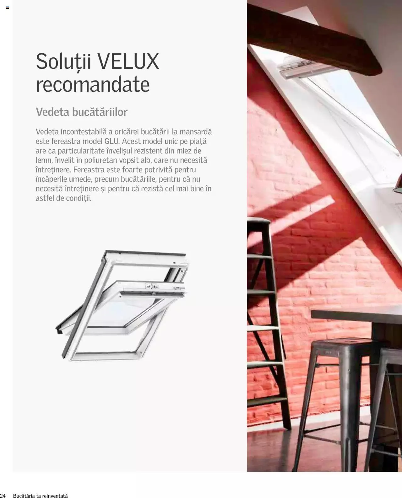 Catalog Velux catalog - Bucătăria ta reinventată de la 27 decembrie până la 31 decembrie 2024 - Revista Pagina 24