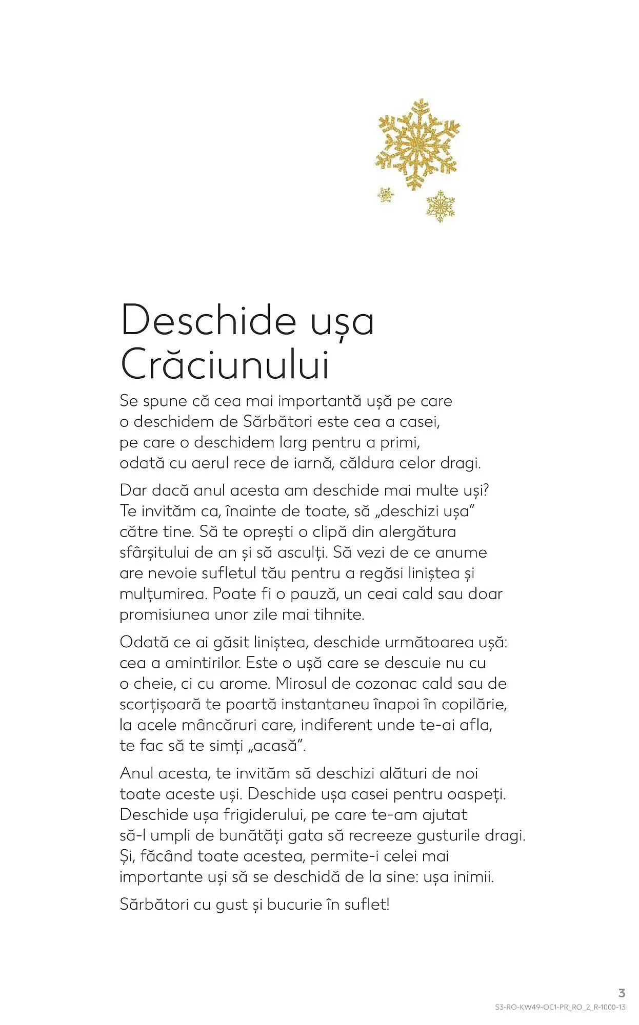 Catalog Catalog Kaufland de la 3 decembrie până la 16 decembrie 2025 - Revista Pagina 3