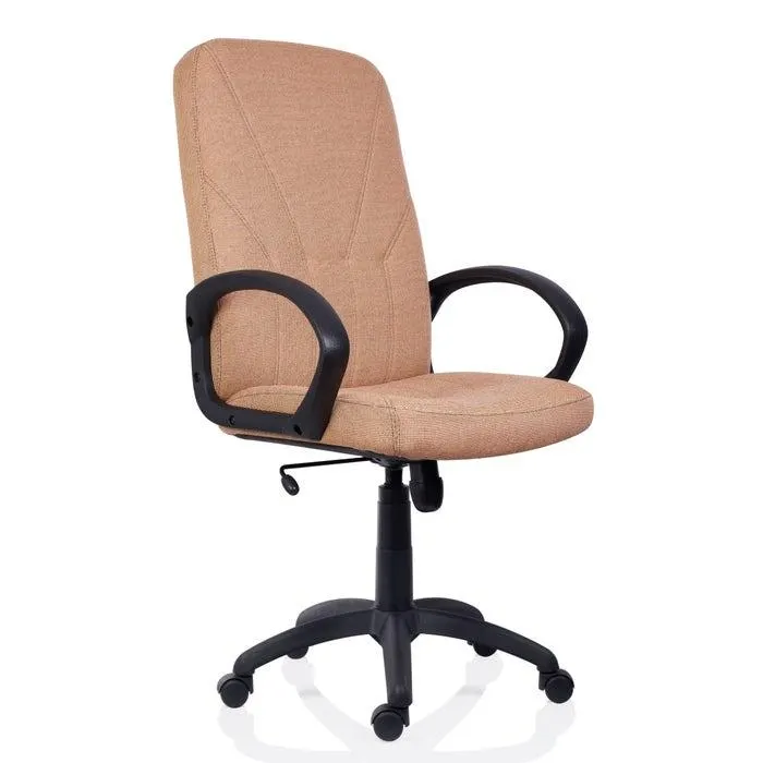 Scaun birou directorial Leganza, rotativ, stofa C04, maro