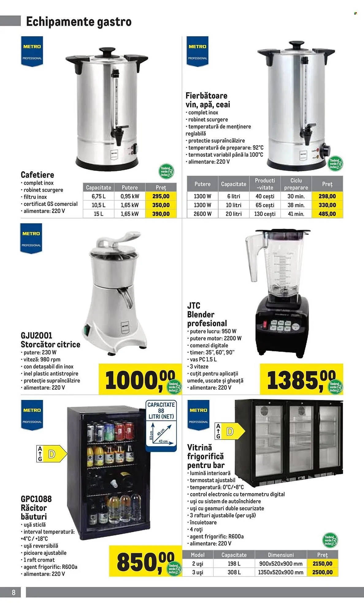 Catalog Catalog Metro de la 5 ianuarie până la 31 martie 2026 - Revista Pagina 8