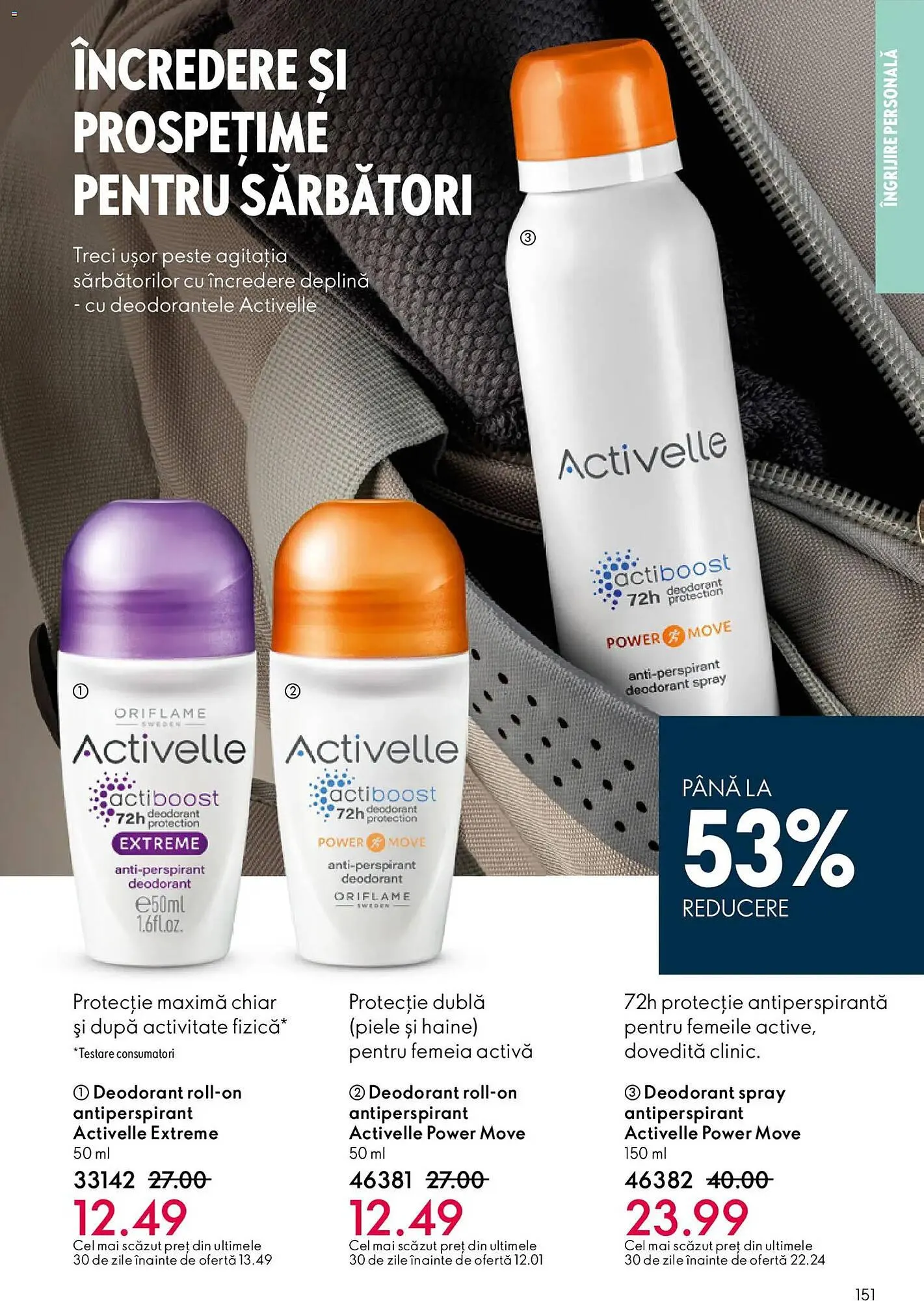 Catalog Catalog Oriflame de la 2 decembrie până la 23 decembrie 2025 - Revista Pagina 151