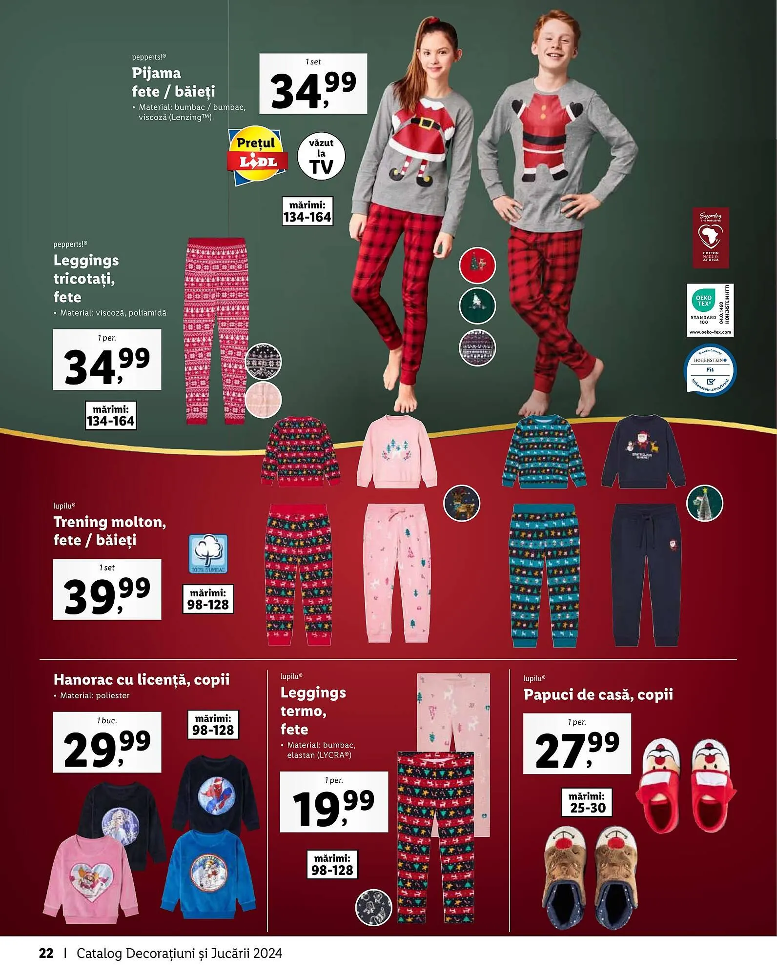 Catalog Catalog Lidl de la 4 noiembrie până la 24 decembrie 2024 - Revista Pagina 22