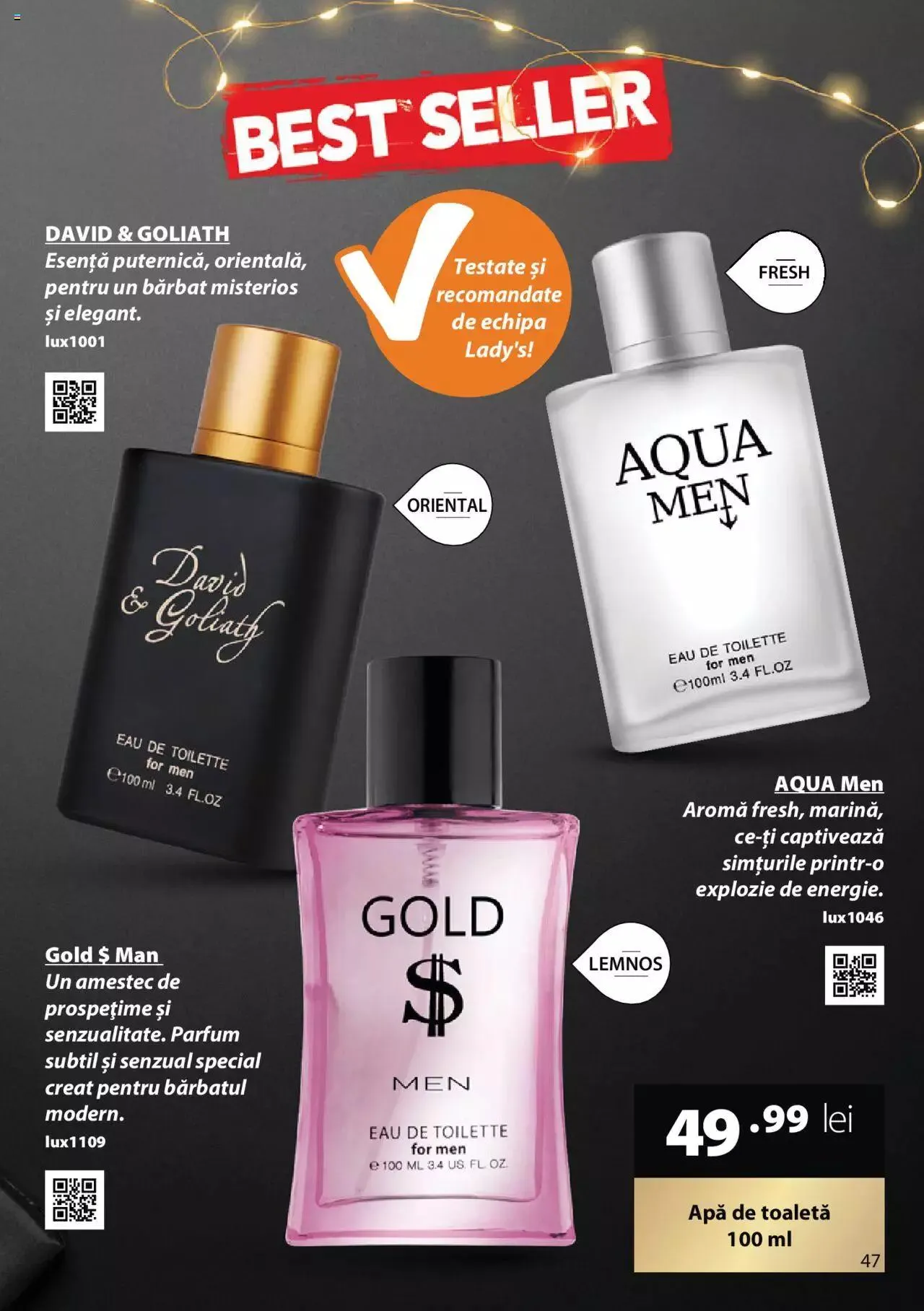 Catalog Lady’s - Catalog nou de la 14 noiembrie până la 31 decembrie 2023 - Revista Pagina 47