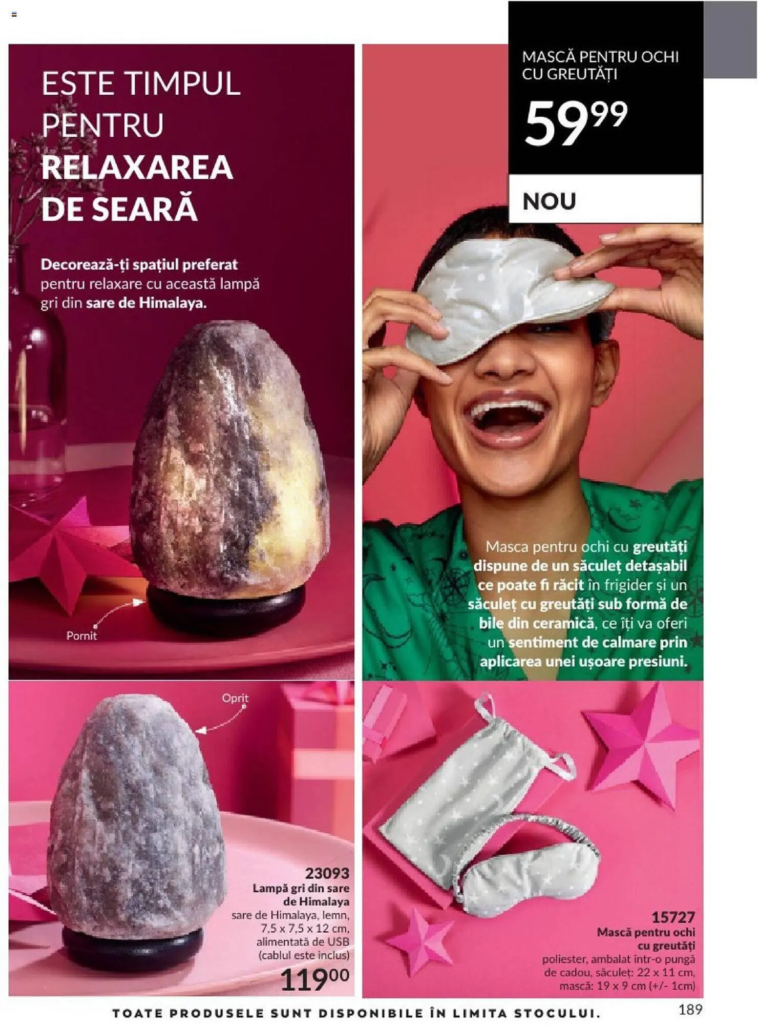 Catalog Avon catalog de la 1 octombrie până la 31 octombrie 2023 - Revista Pagina 191