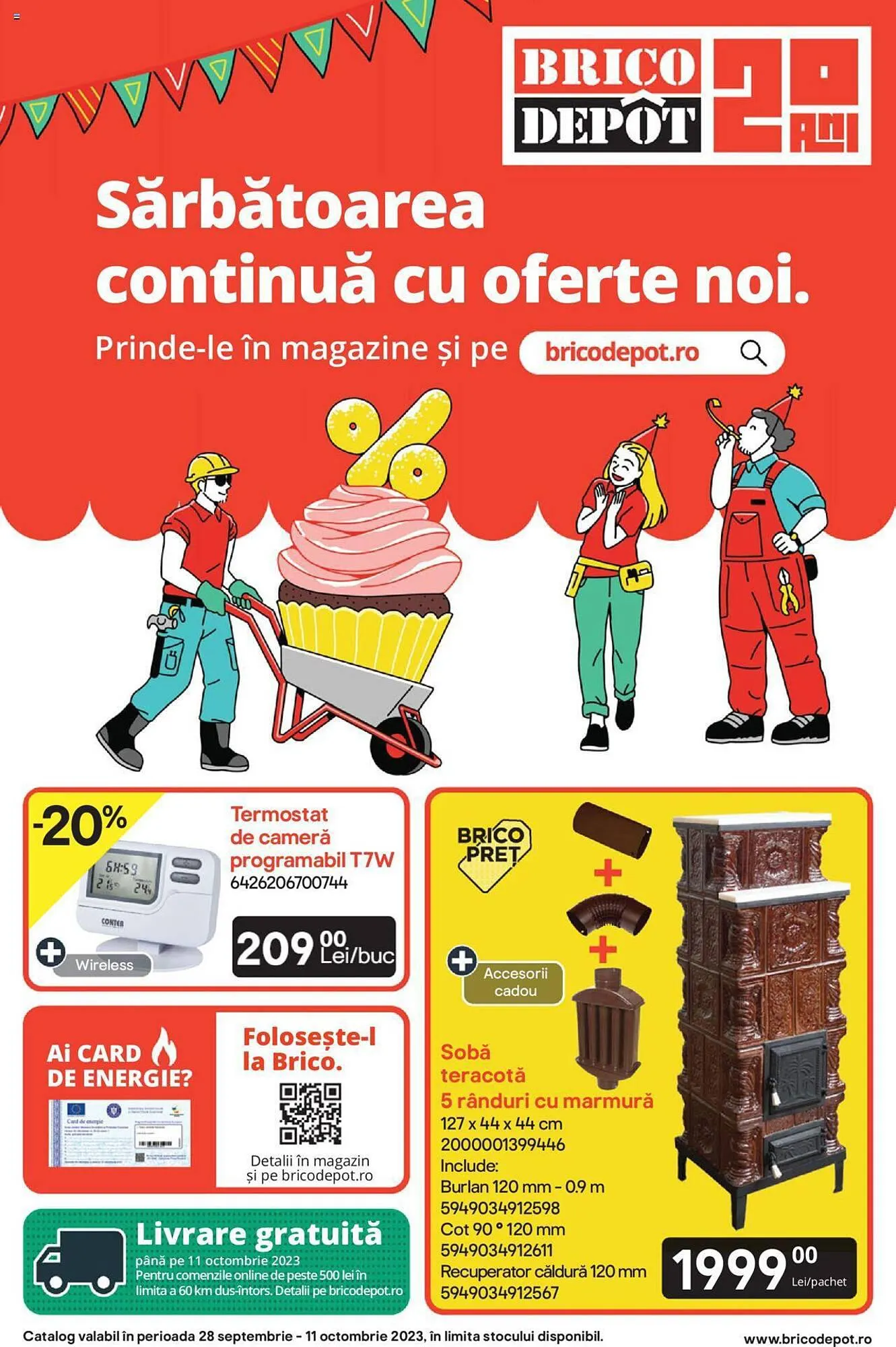 Catalog Brico Depôt catalog de la 28 septembrie până la 11 octombrie 2023 - Revista Pagina 1