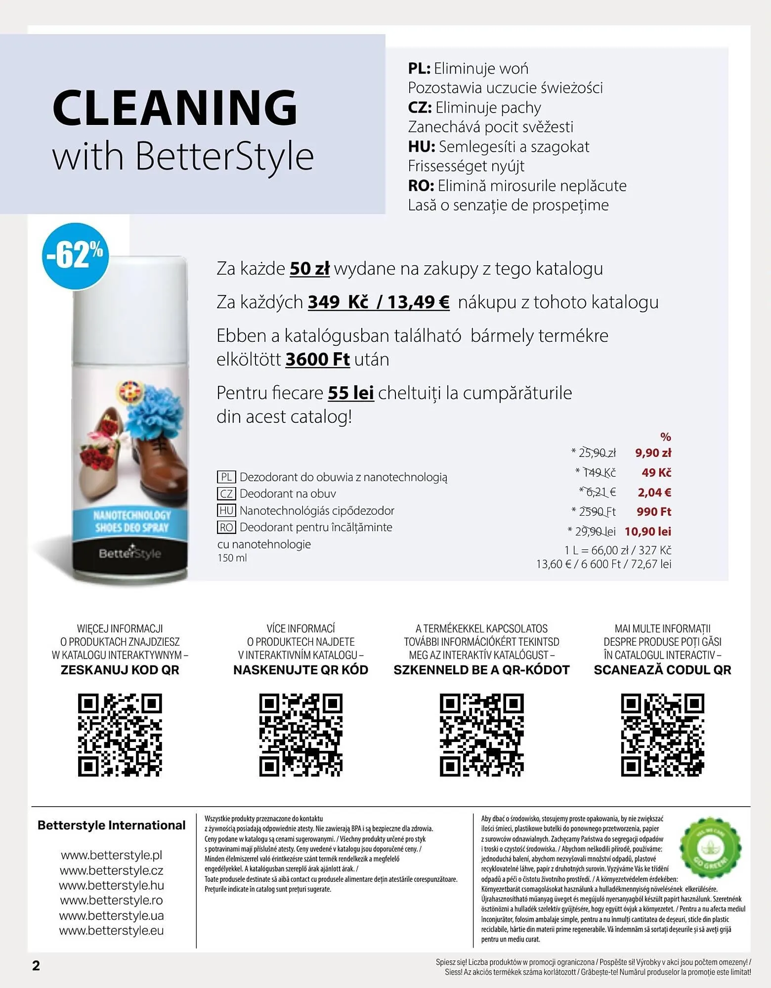 Catalog Catalog BetterStyle de la 1 mai până la 31 mai 2025 - Revista Pagina 2