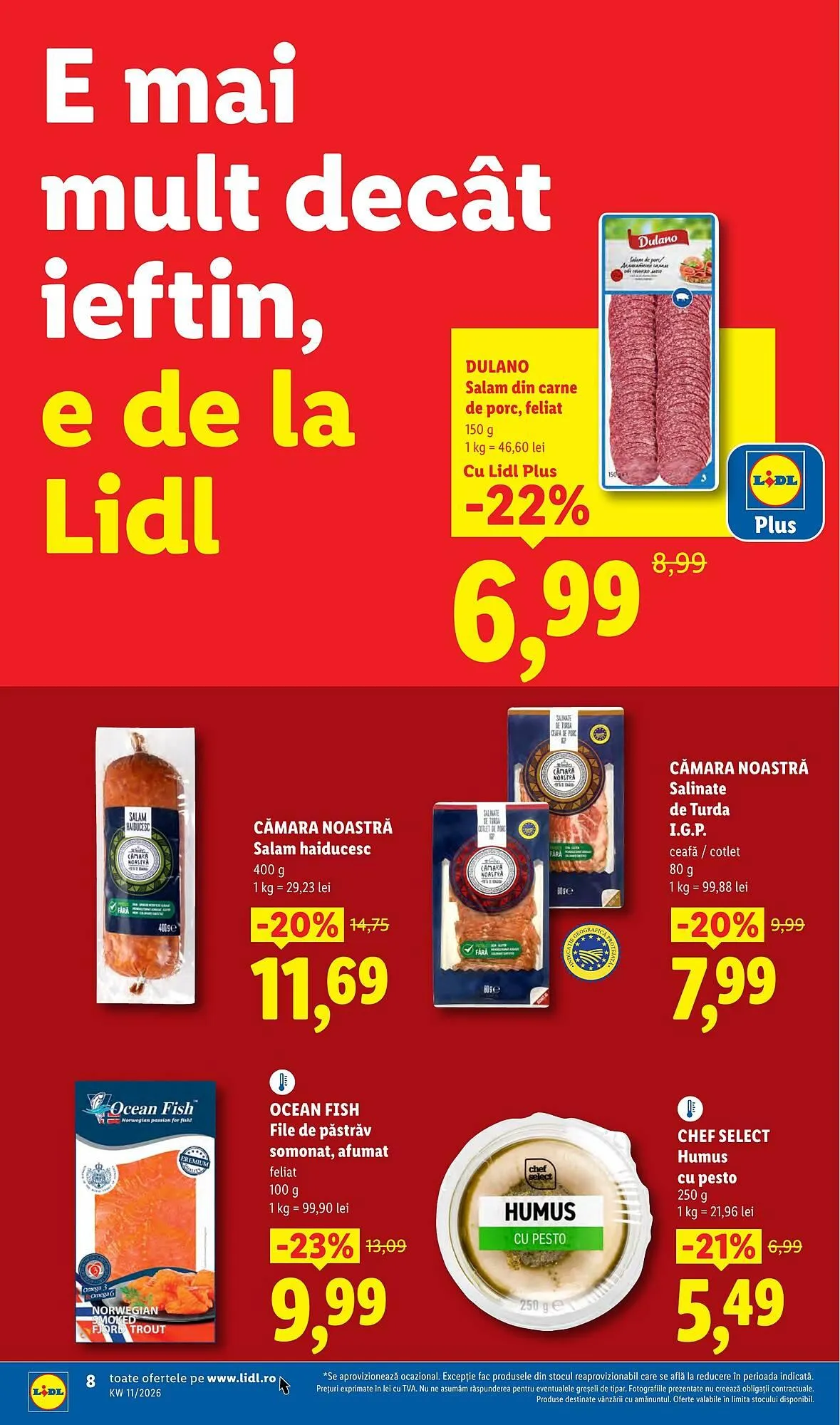 Catalog Catalog Lidl de la 9 martie până la 15 martie 2026 - Revista Pagina 8