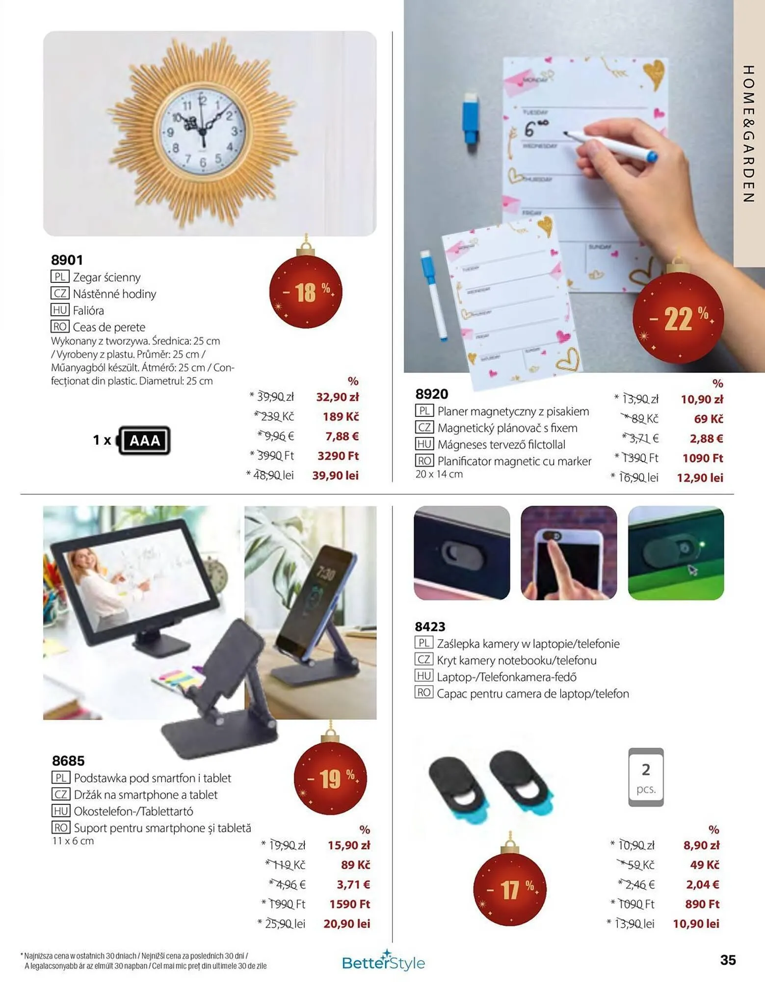 Catalog Catalog BetterStyle de la 3 decembrie până la 31 decembrie 2025 - Revista Pagina 35