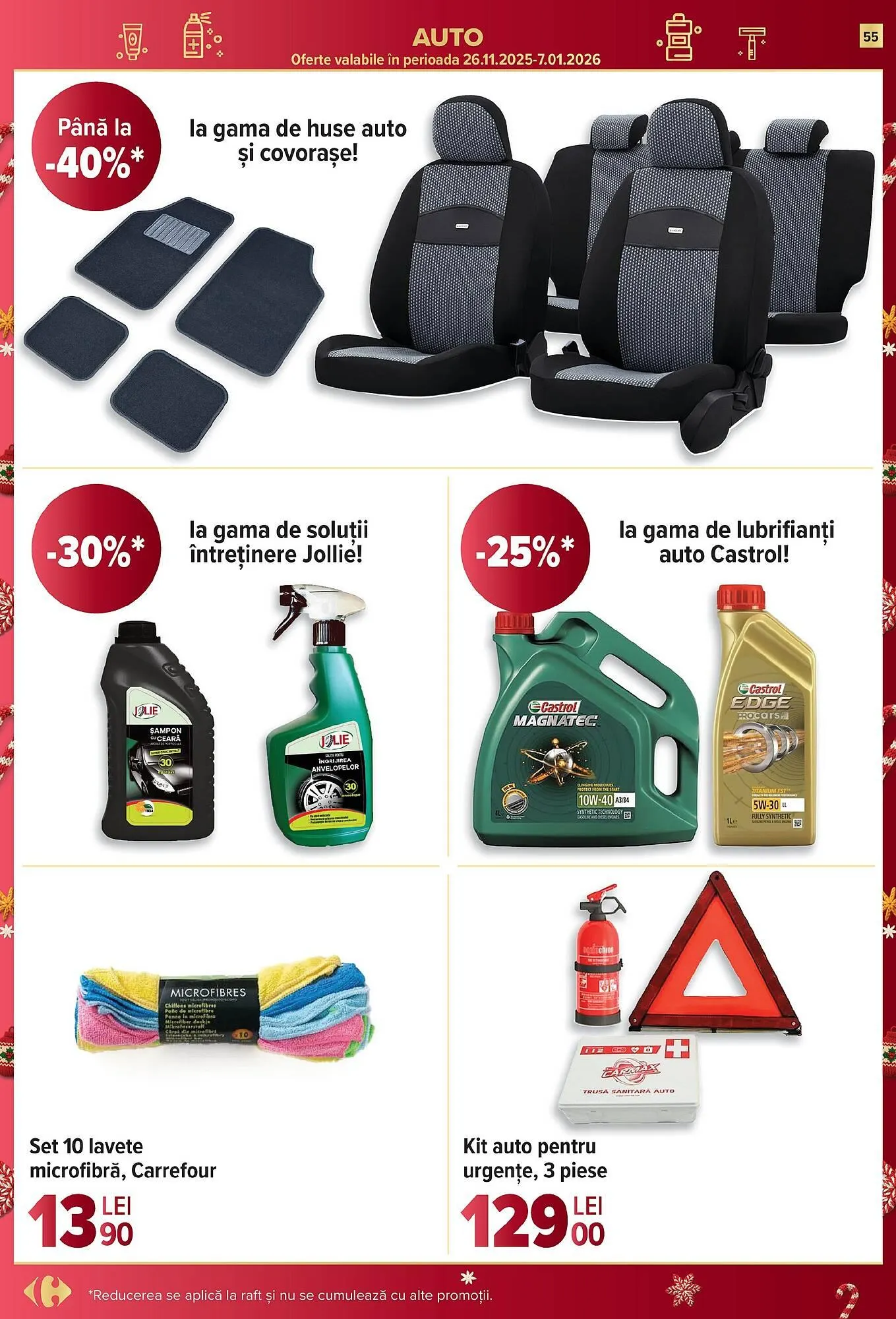 Catalog Catalog Carrefour de la 26 noiembrie până la 2 decembrie 2025 - Revista Pagina 55
