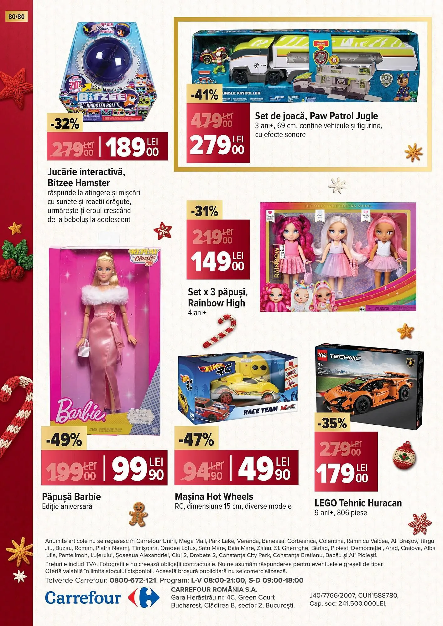 Catalog Catalog Carrefour de la 5 noiembrie până la 7 ianuarie 2026 - Revista Pagina 80