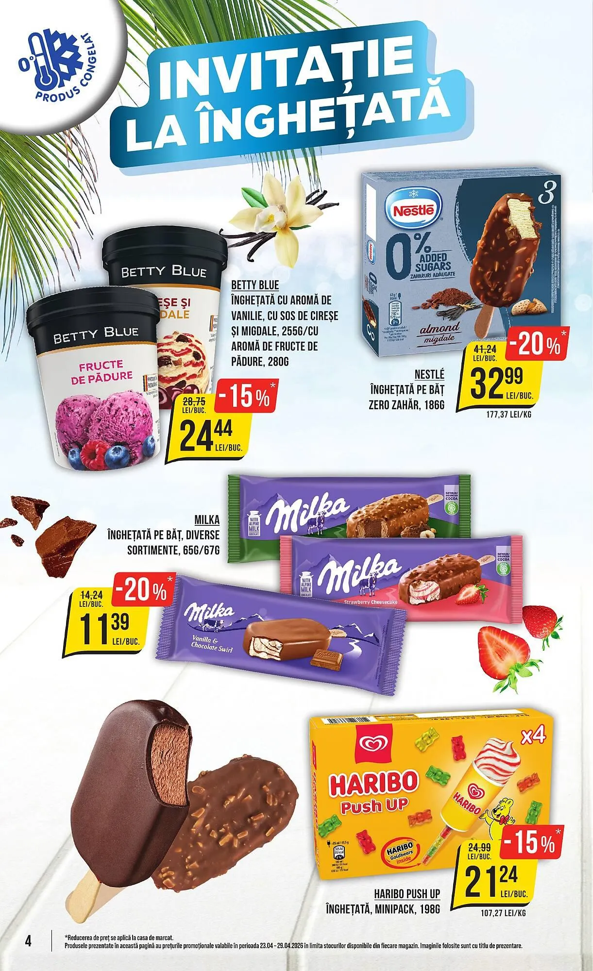 Catalog Catalog Mega Image de la 23 aprilie până la 29 aprilie 2026 - Revista Pagina 4