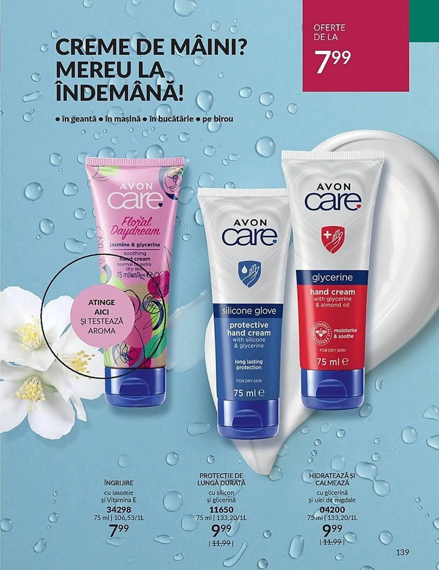 Catalog Avon catalog de la 1 septembrie până la 30 septembrie 2023 - Revista Pagina 139